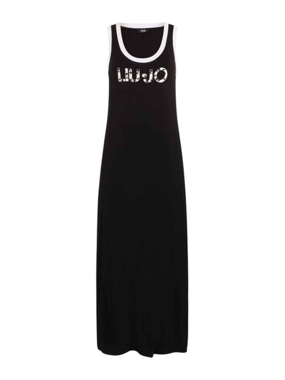 LIU JO BEACHWEAR Abito Donna VA5134JS360 09096 NERO/BIANCO gioboutiqueweb