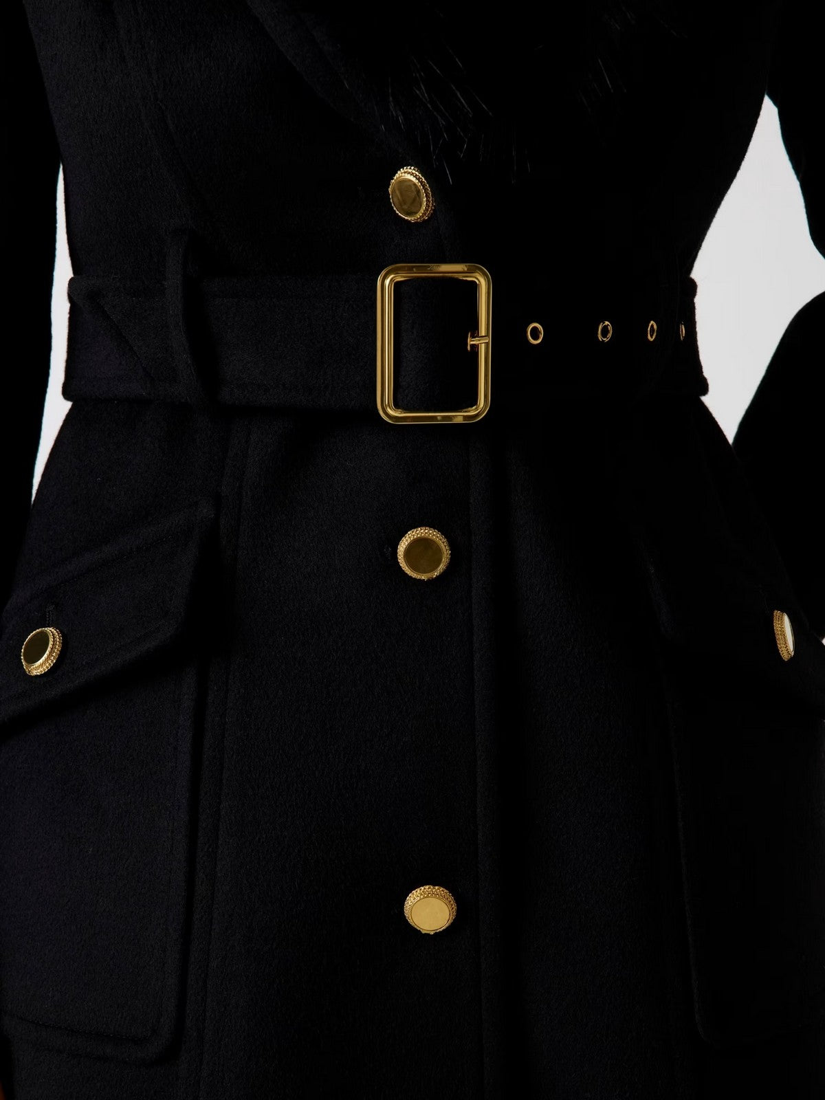 MARCIANO Cappotto Donna NEW ALICE COAT 5BGL26 1799Z JBLK Jet Black A996