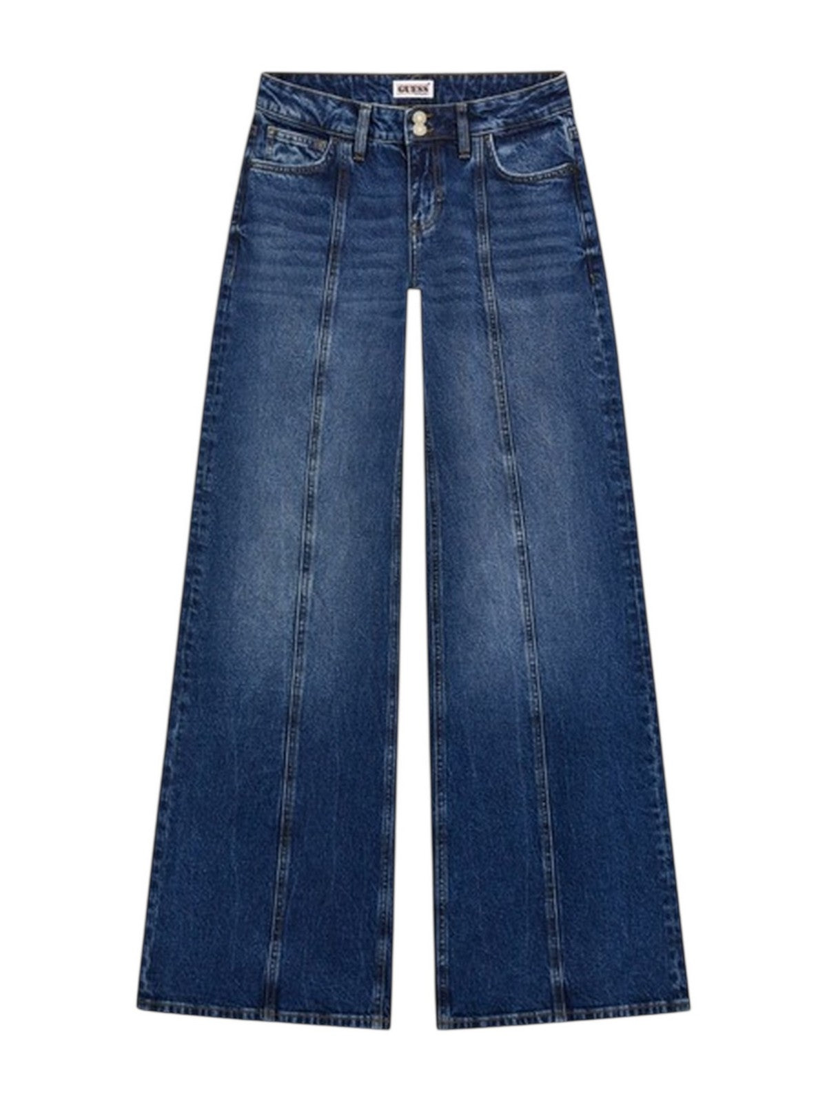 GUESS Jeans Donna GO FLARED W5BA3N D5M4U GOMR GO MEDIUM DARK MARBL