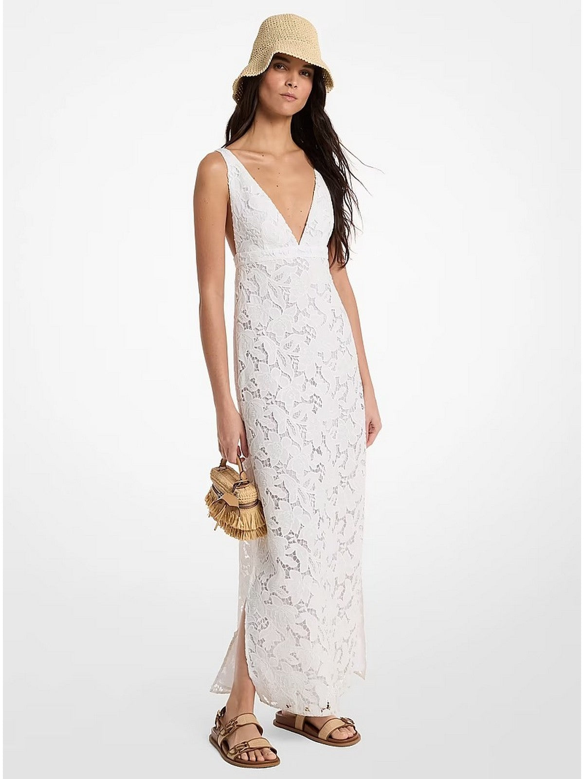 MICHAEL KORS Abito Donna MS683HIKR1 100 WHITE gioboutiqueweb