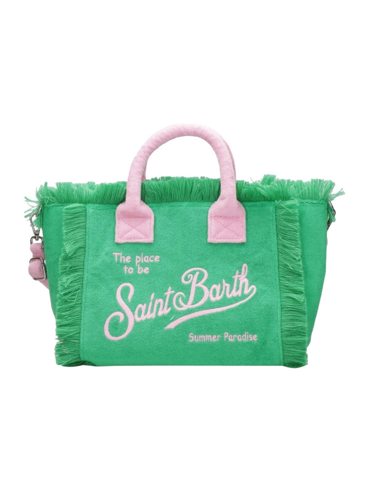 MC2 SAINT BARTH Borsa Donna COLETTE SPONGE 01450F Verde gioboutiqueweb