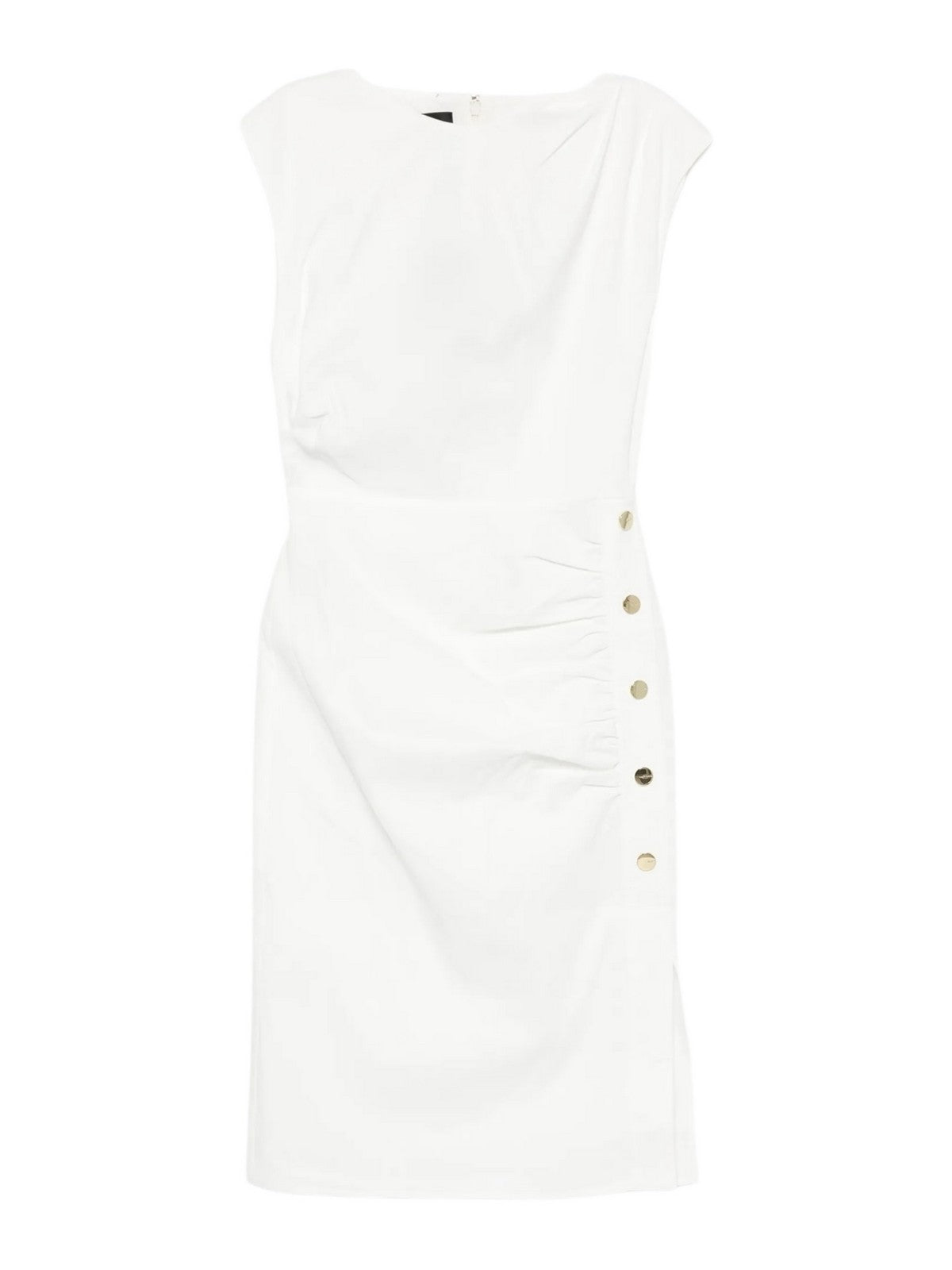PINKO Abito Donna ALISSA ABITO LINO STRETCH 106521-A34I Z05 BIANCO-BIANCANEVE