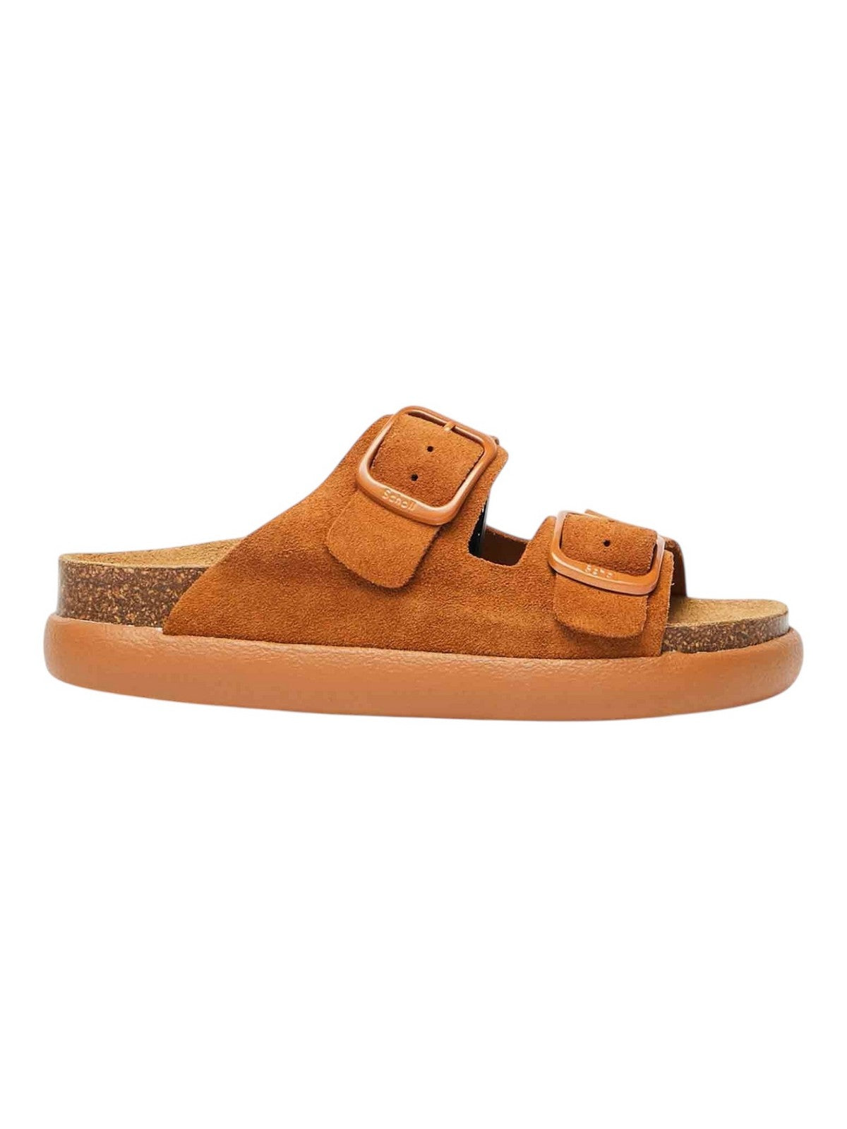 SCHOLL Sandalo Donna Noelle Chunky Cognac Sde F322491175 COGNAC