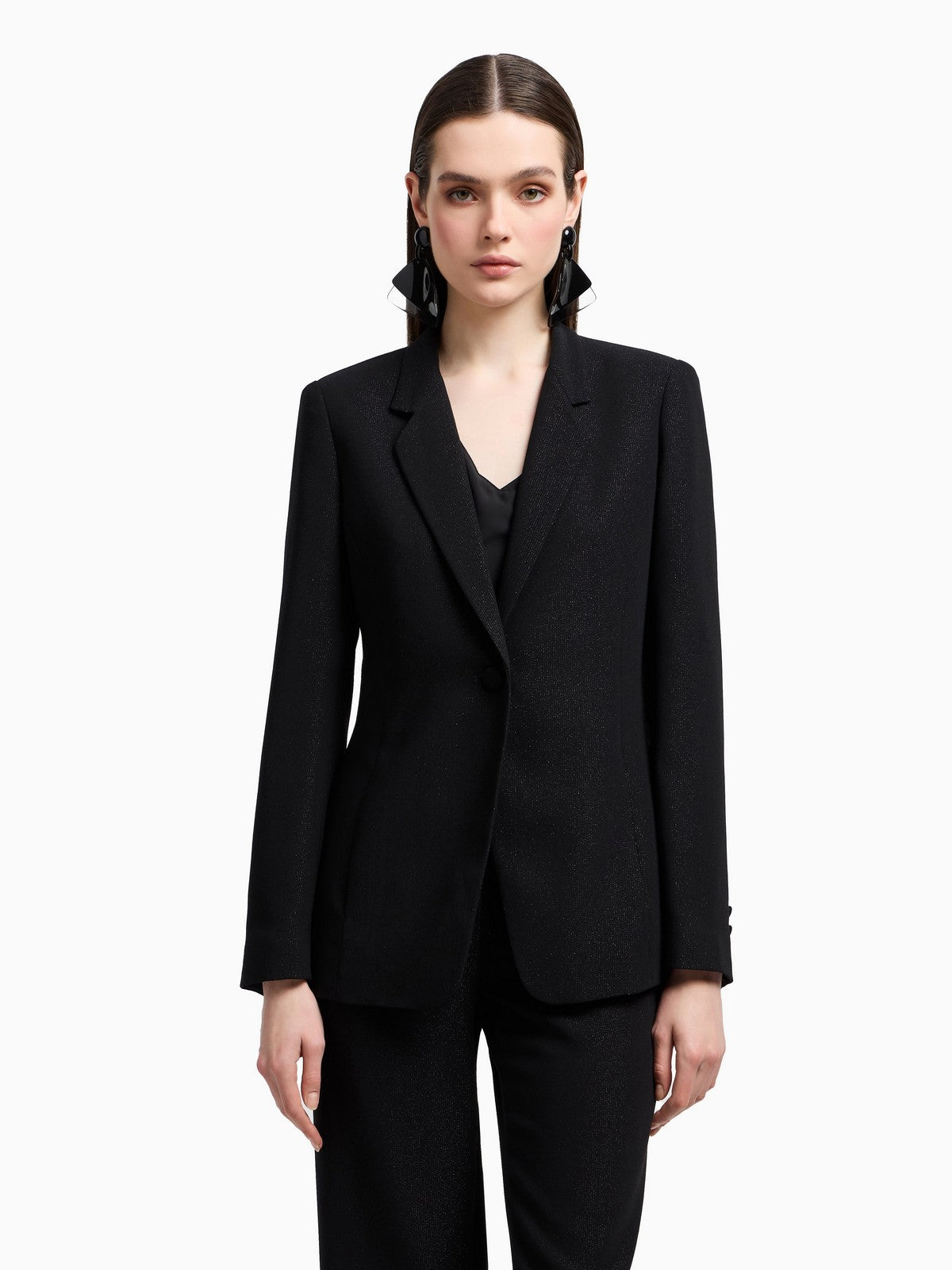 EMPORIO ARMANI Giacca Donna EW002206 AF12528 UC001 Nero gioboutiqueweb