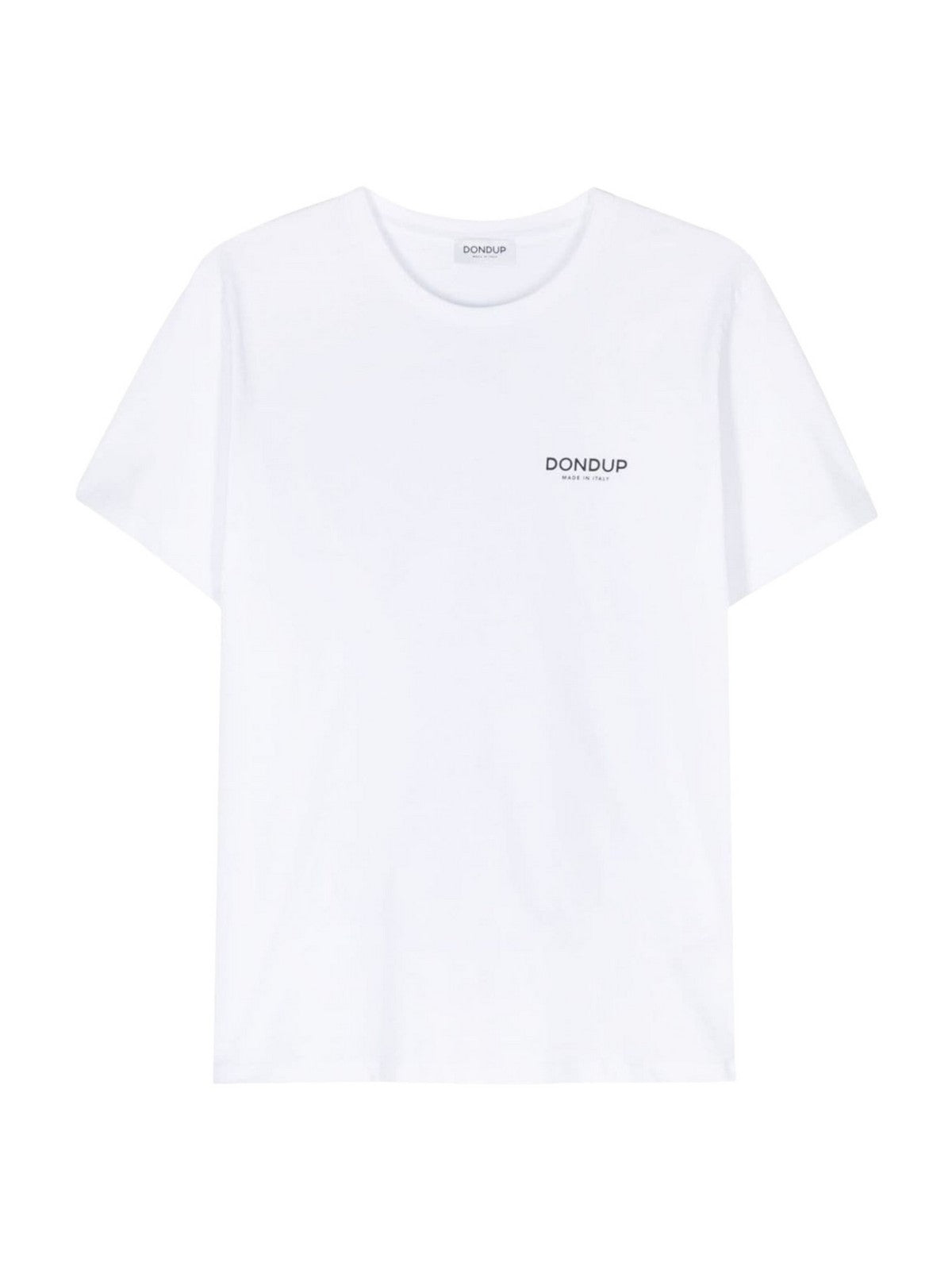 DONDUP T-Shirt e Polo Uomo US198 JF0309U HN5 000 Bianco gioboutiqueweb