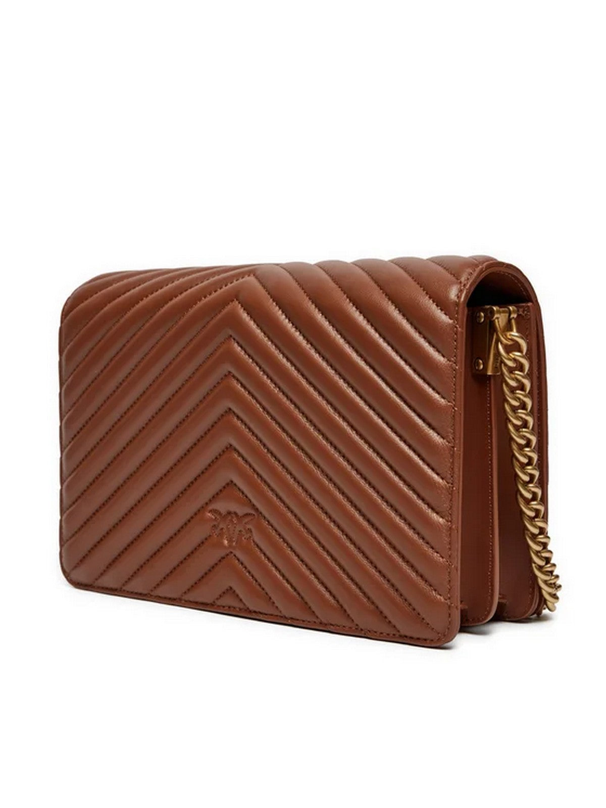 Pinko Woman Bag Love Click Classic Sheep Nappa 100063-A0GK L48Q Marrone