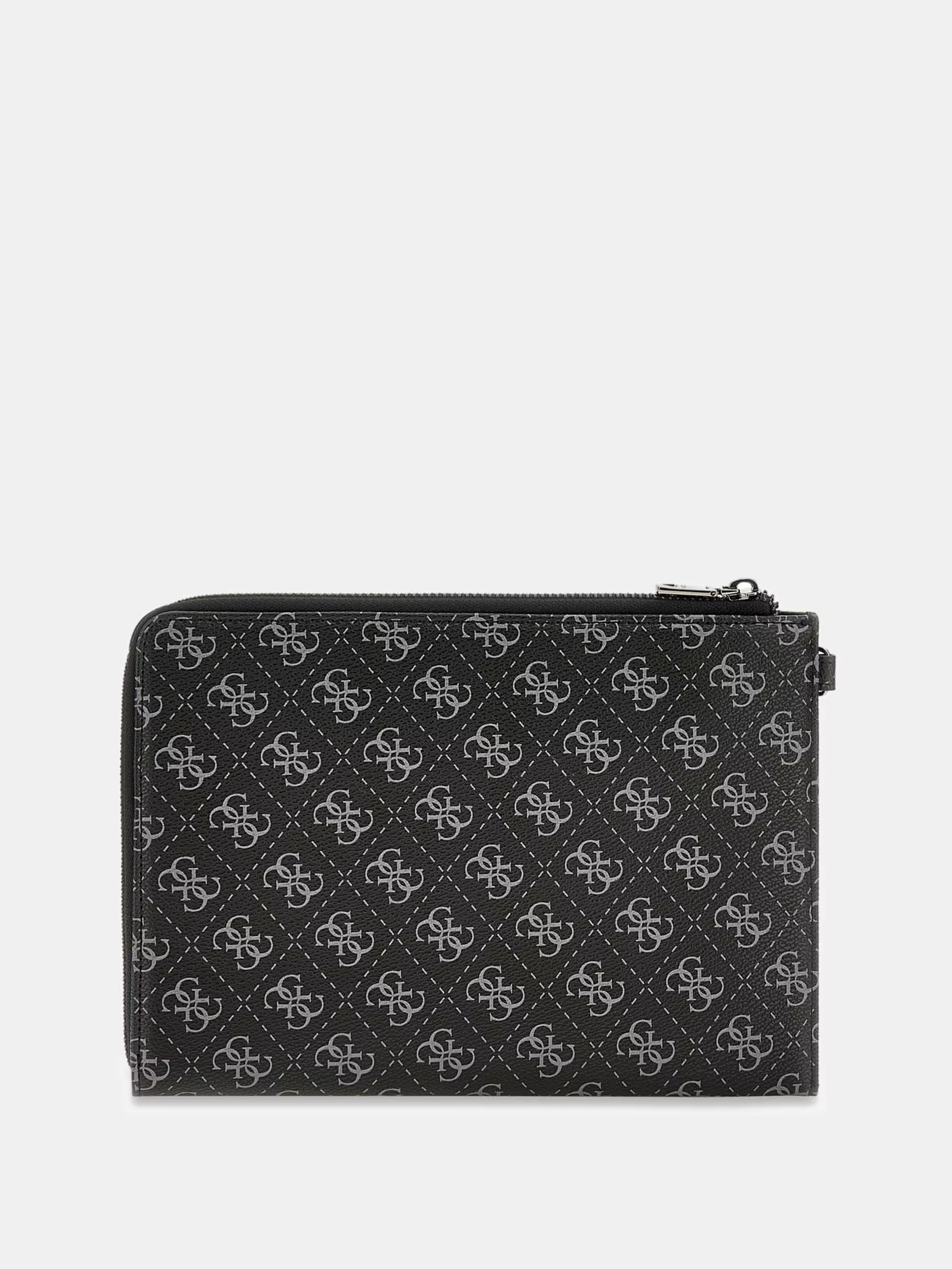 GUESS Pochette Uomo MILANO CLUTCH M PMBALO P5235 DAB DARK BLACK
