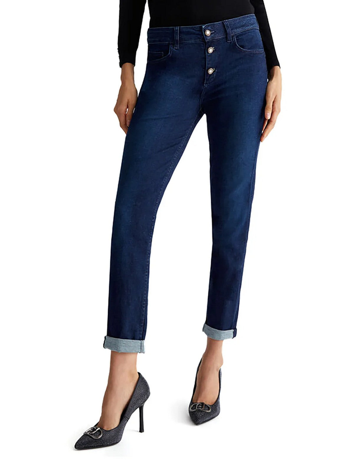 LIU JO BLUE DENIM Jeans Donna UF4054D4614 78218 Blu gioboutiqueweb