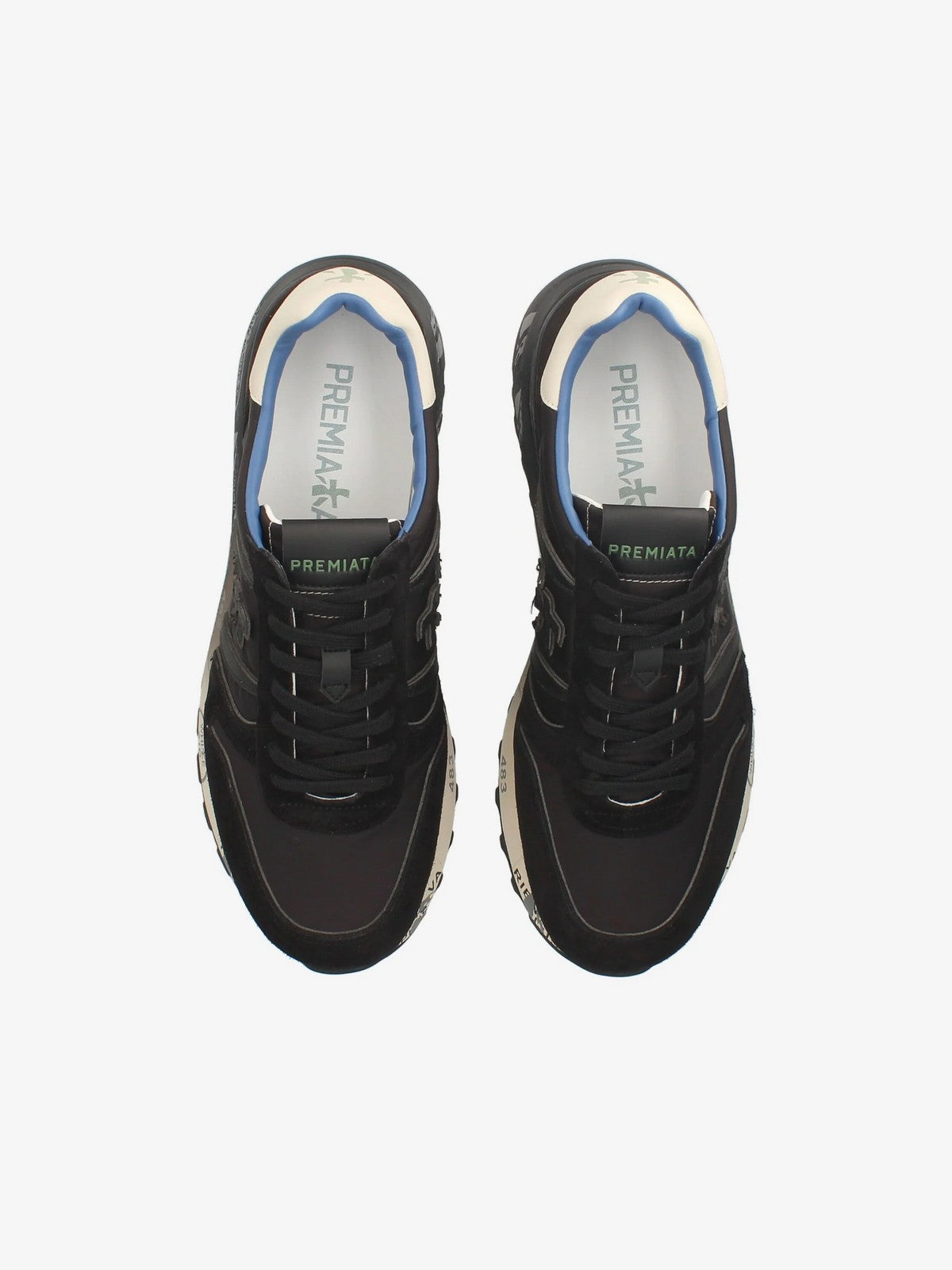 PREMIATA Sneaker Uomo LANDER VAR 7079 BLACK
