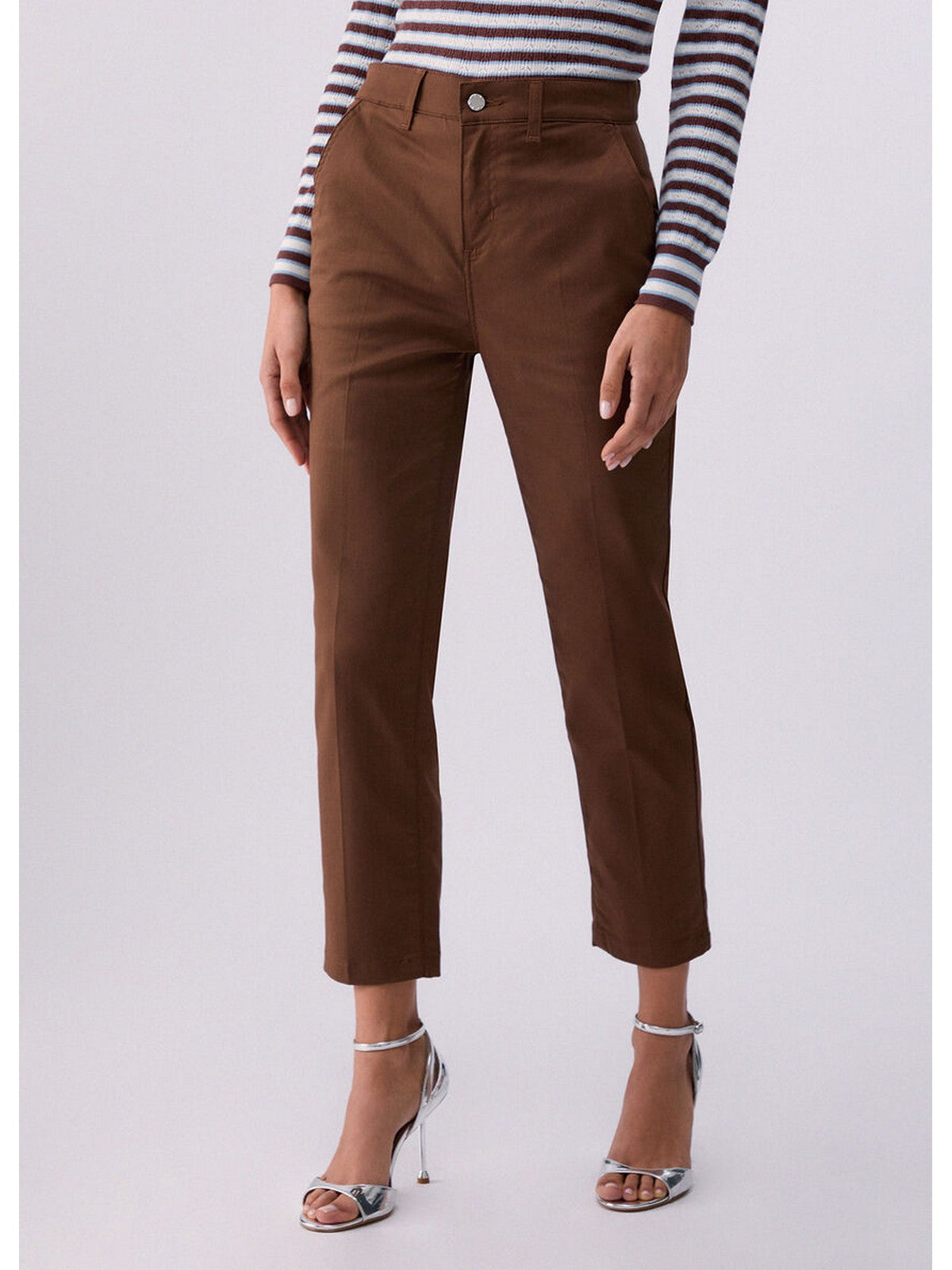 LIU JO WHITE Pantalone Donna WA6510T7144 81027 BISCOTTO