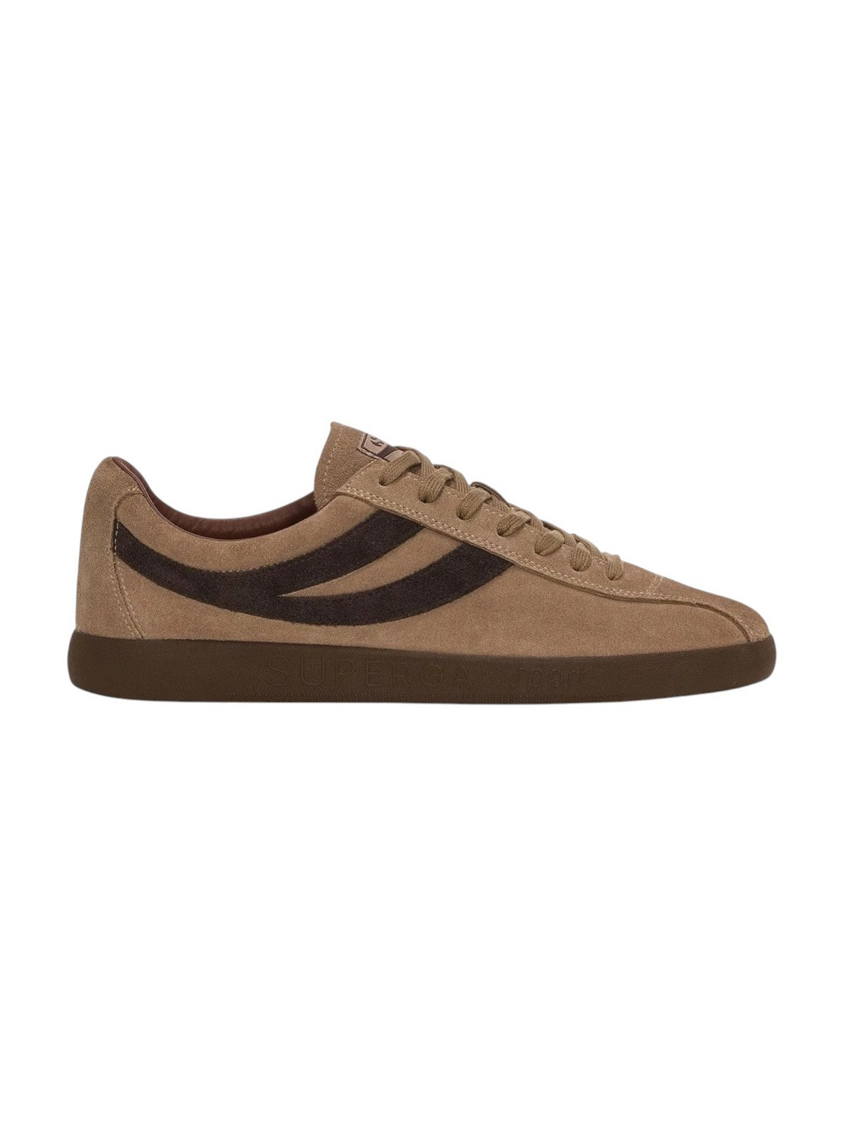 SUPERGA Sneaker Uomo 1960 CAPRI S71474W AOV Brown Caribou-Brown