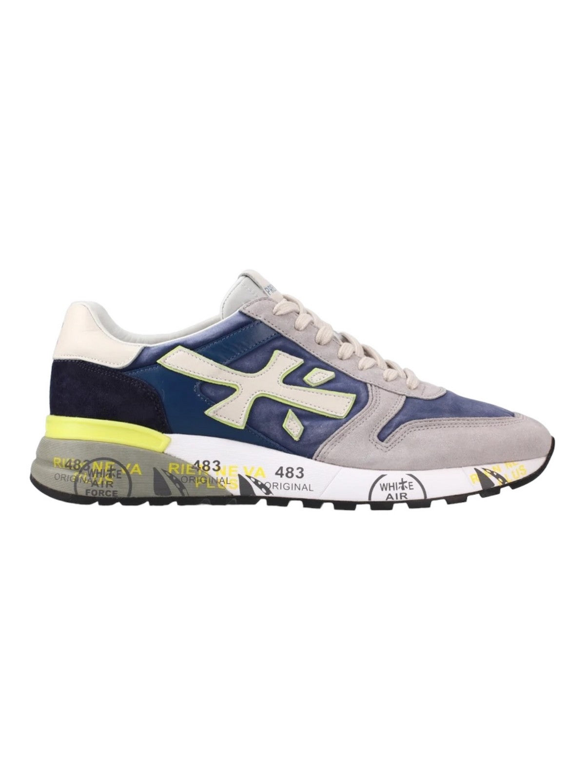 PREMIATA Sneaker Uomo MICK VAR 6819 Grigio gioboutiqueweb