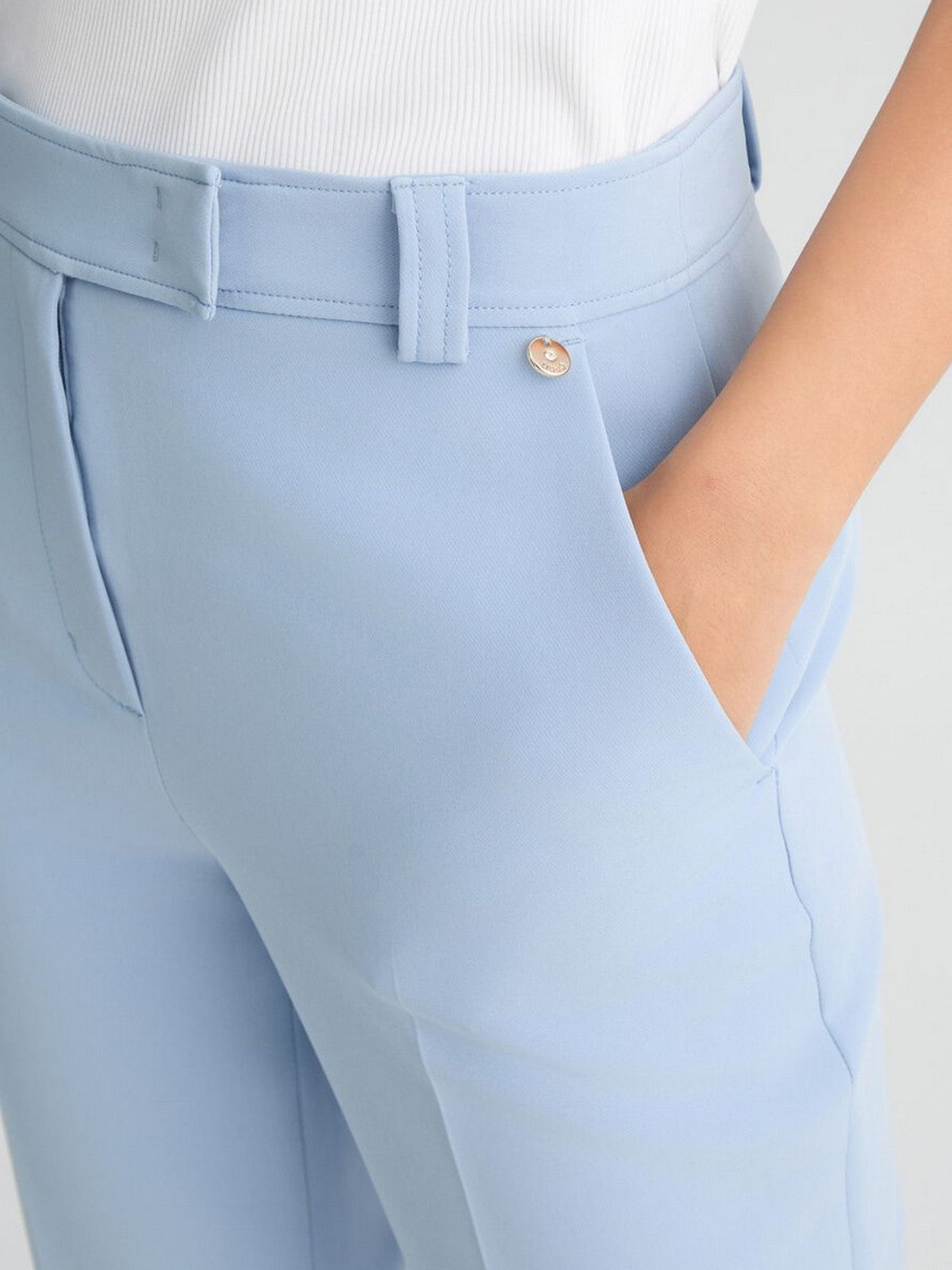 LIU JO BLACK Pantalone Donna CA5094T2200 X064A Blu gioboutiqueweb