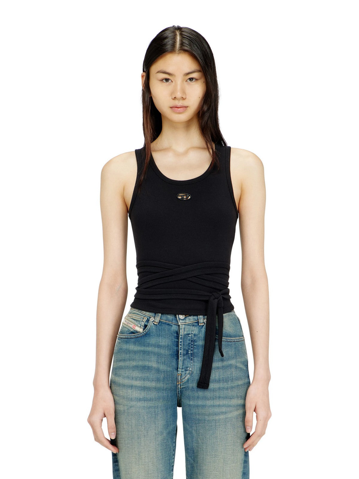 DIESEL Top Donna T-ANKY-TAIL-S1 TOP A21019 0EJAI 9XX 004 - DEEP/BLACK