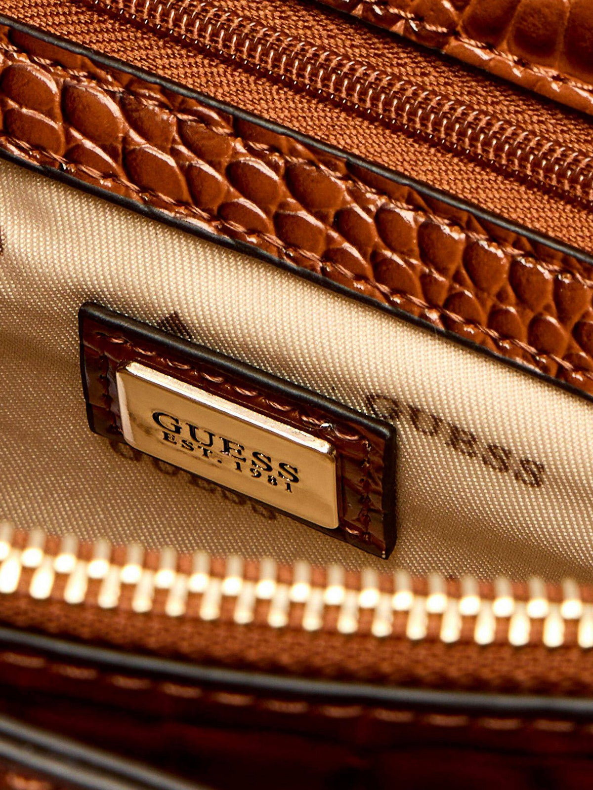 GUESS Borsa Donna SILVYE TOP HANDLE FLAP HWCG95 27200 COG Marrone gioboutiqueweb