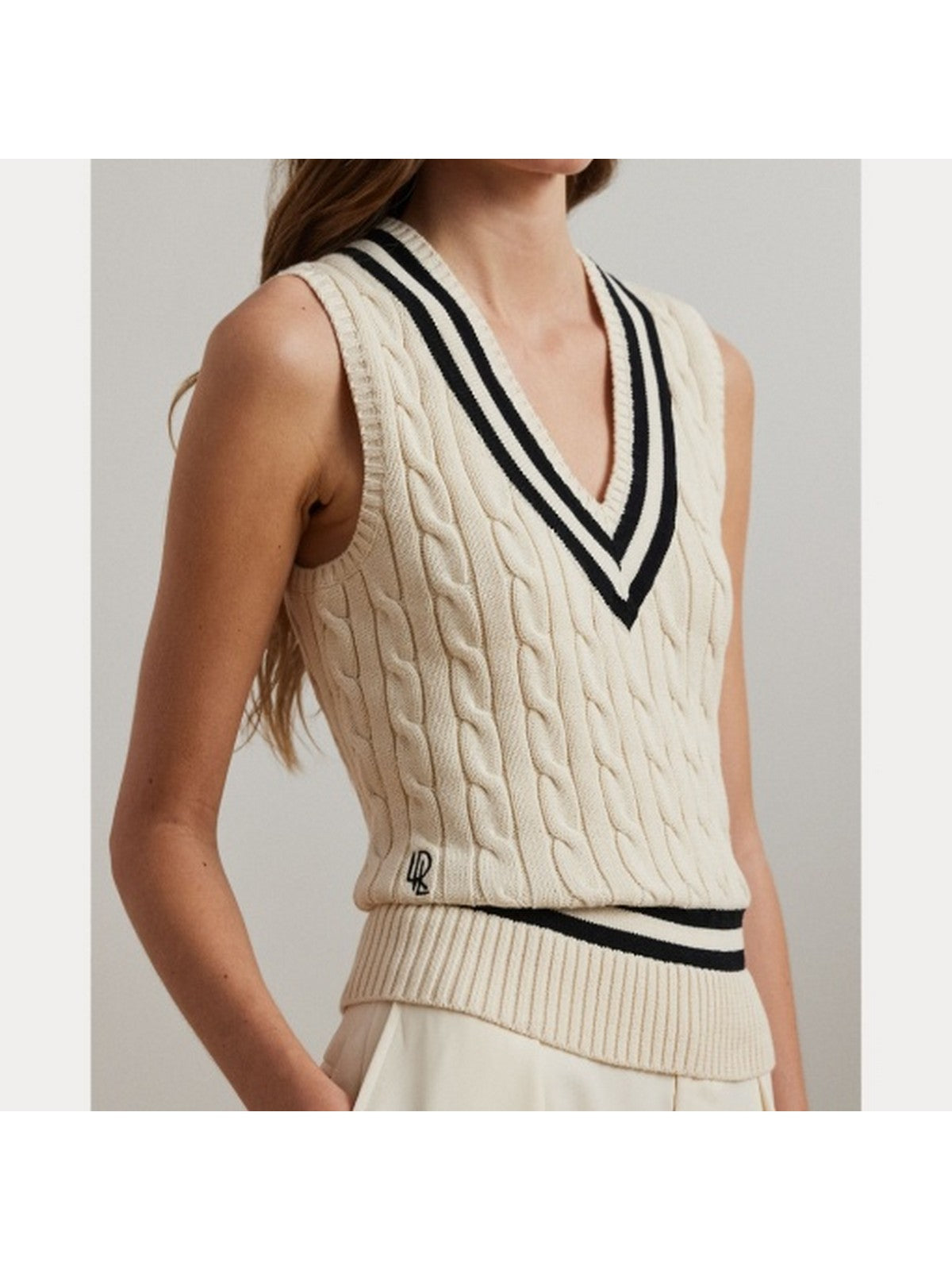 LAUREN RALPH LAUREN Maglia Donna NALRUM 200975495 001 Beige gioboutiqueweb