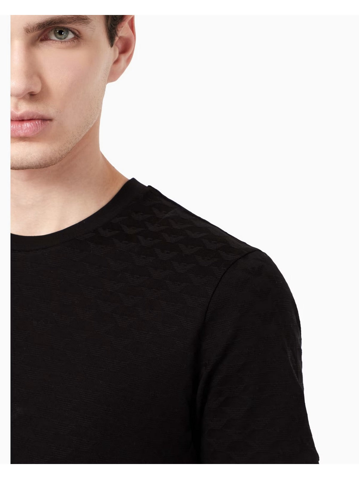 EMPORIO ARMANI T-shirt Uomo 8N1TL7 1JHWZ 0999 Nero gioboutiqueweb