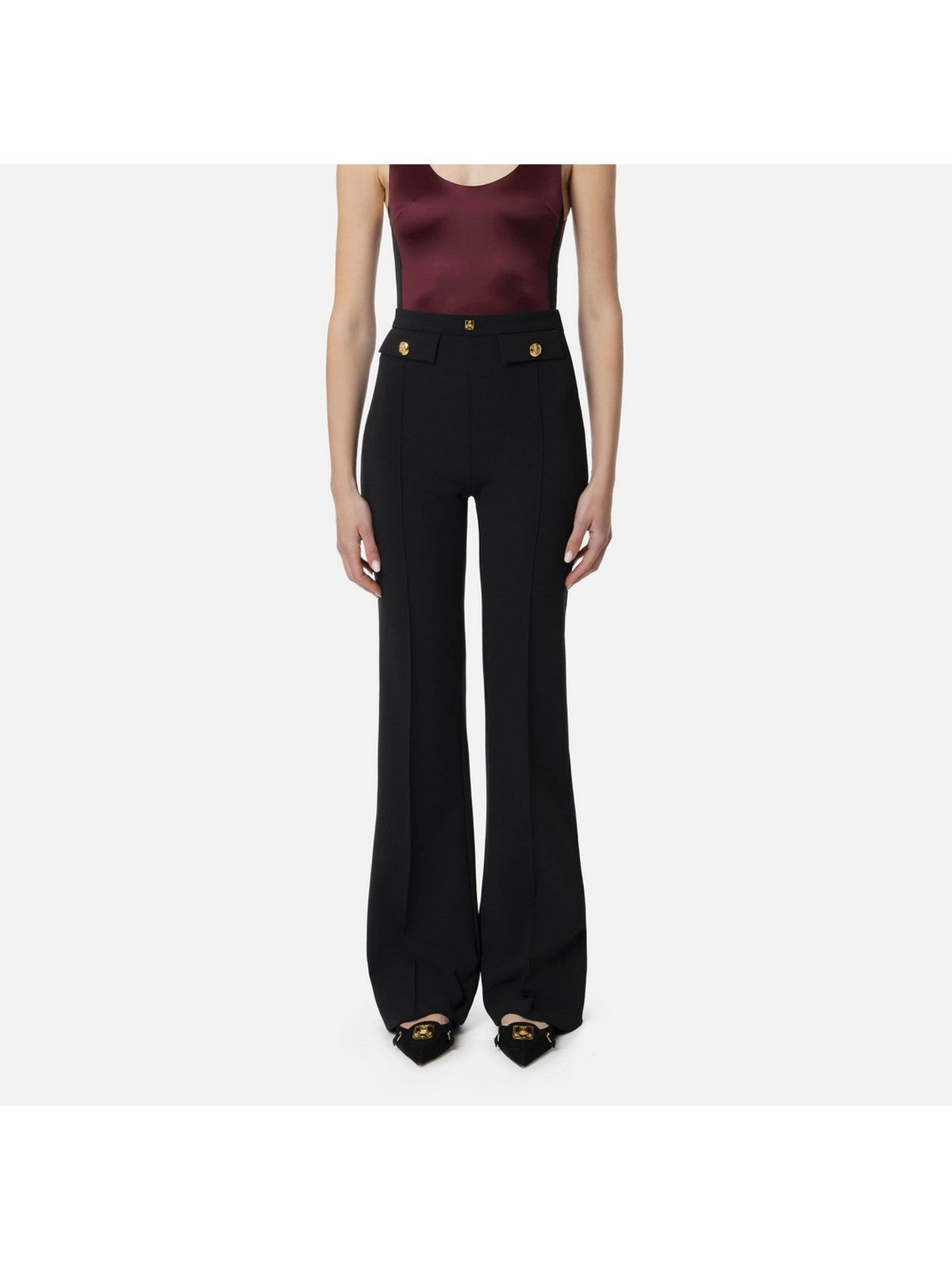 ELISABETTA FRANCHI PA02546E2 110 black trousers