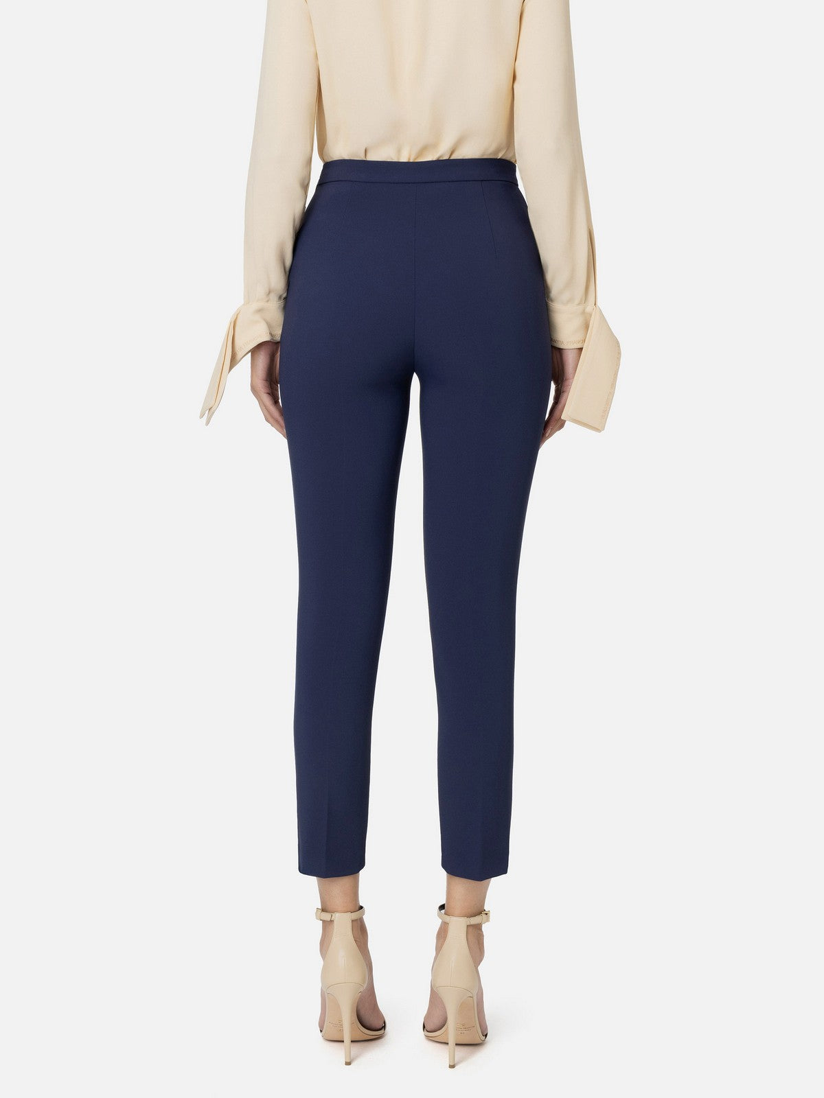 ELISABETTA FRANCHI Pantalone Donna PA02446E2 B75 Blu gioboutiqueweb