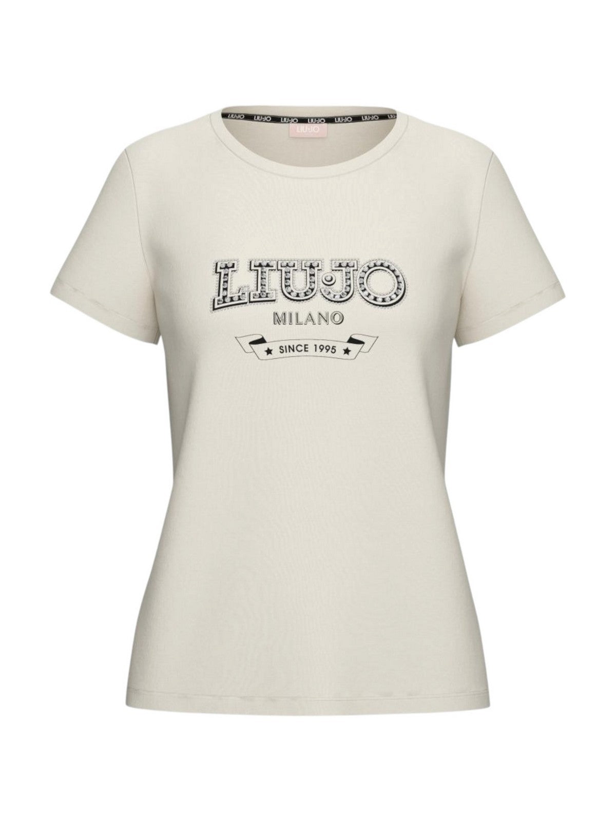 LIU JO SPORT T-shirt Donna TA6285JS923 M9271 White milk/LiuJo