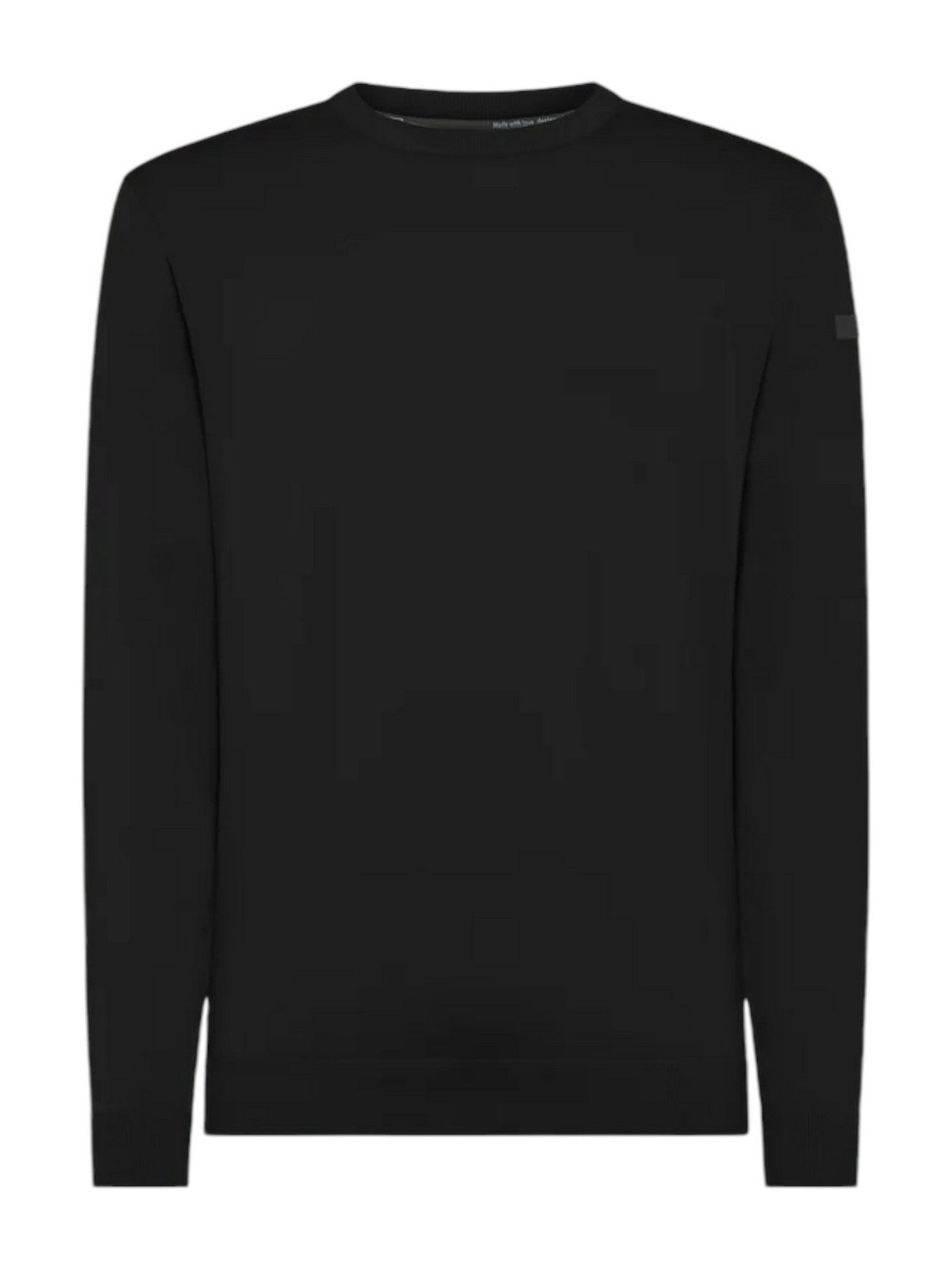 RRD Maglione Uomo MAXELL ROUND KNIT W24158 10 Nero gioboutiqueweb