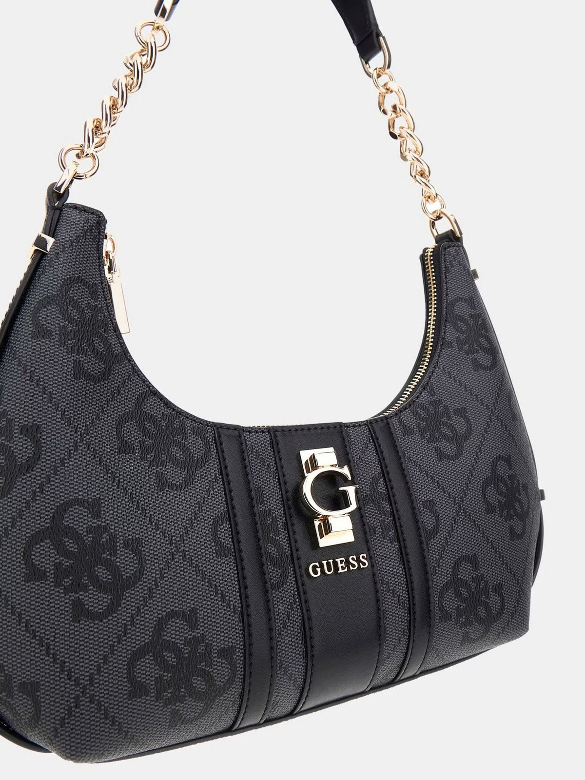 GUESS Borsa Donna ERENIA TOP ZIP SHOULDER BAG HWSO78 38180 CLO COAL LOGO