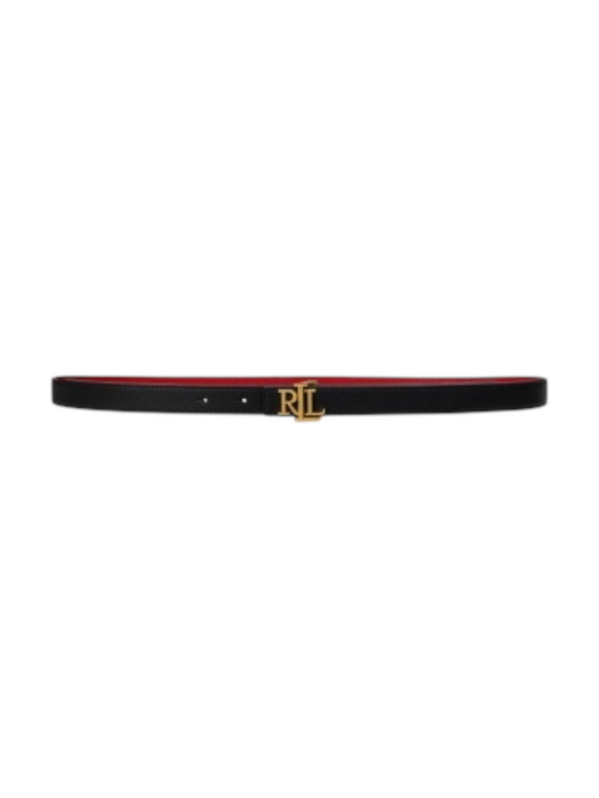 LAUREN RALPH LAUREN Cintura Donna REV LRL 20-BELT-SKINNY 412959135 001 Nero gioboutiqueweb