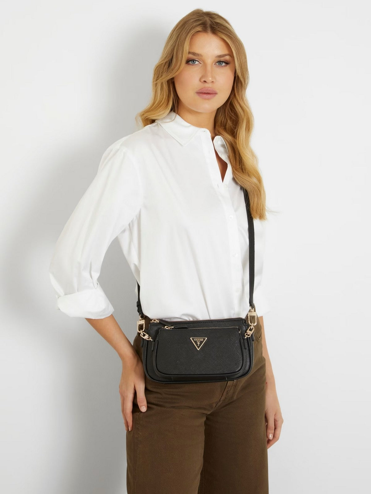 GUESS Borsa Donna Noelle HWZG78 79710 BLA Nero gioboutiqueweb