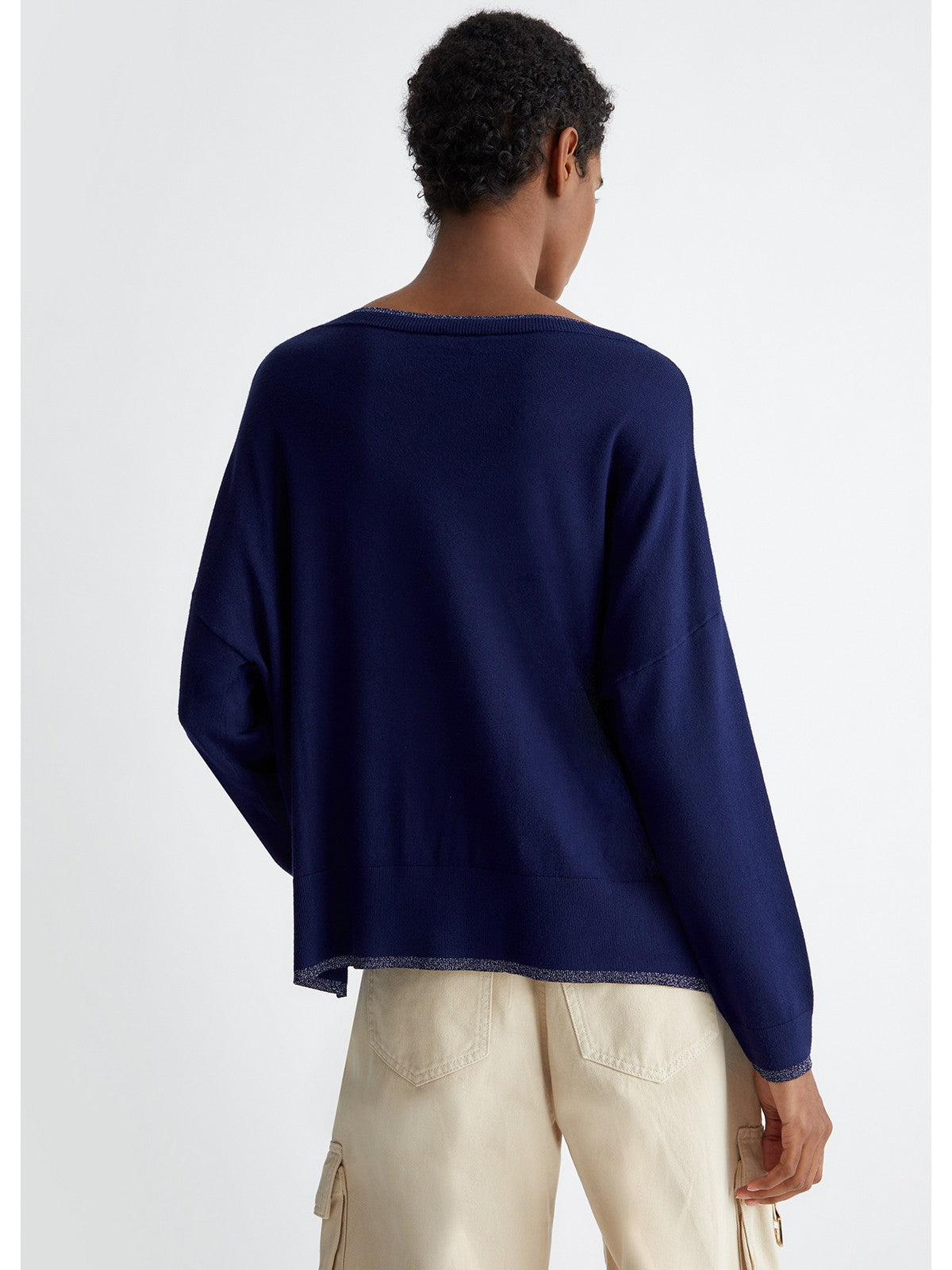 Liu Jo White Women's shirt M4074ms49i 93831 Blue