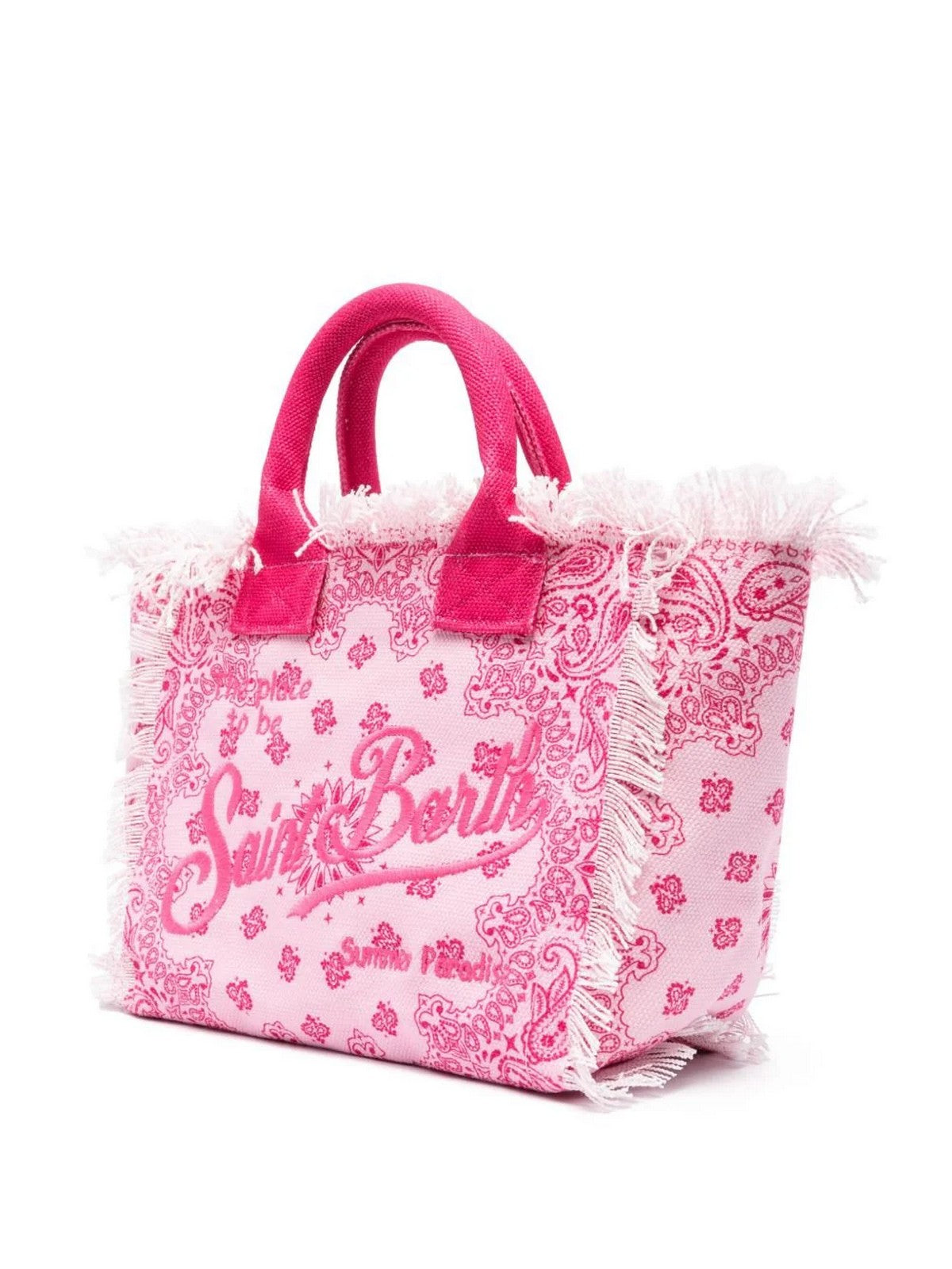 MC2 SAINT BARTH Borsa Donna COLETTE 04107H BANDANNA ROUND 2177 EMB gioboutiqueweb