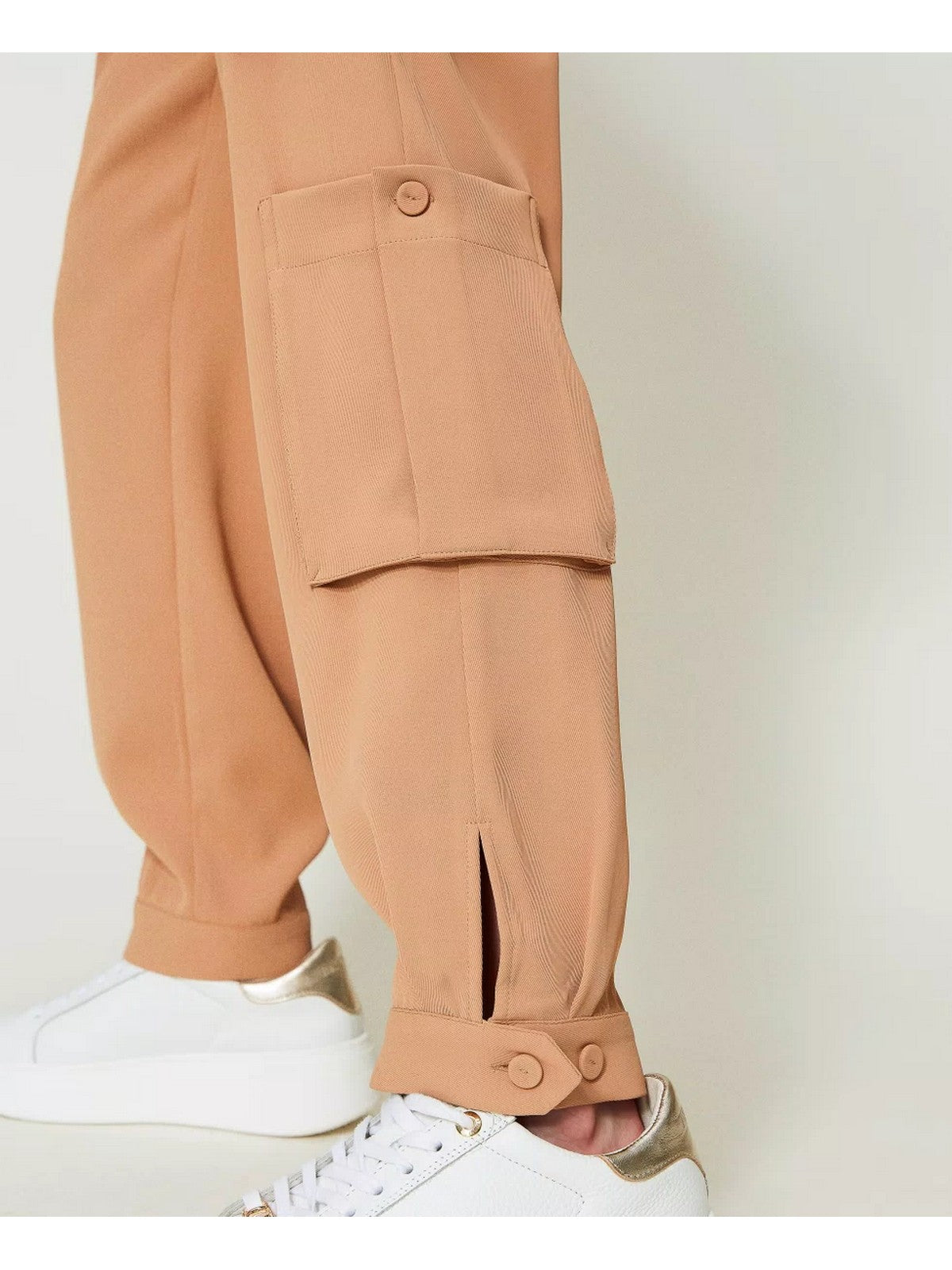 TWINSET Pantalone Donna 241TP2243 10282 Marrone gioboutiqueweb