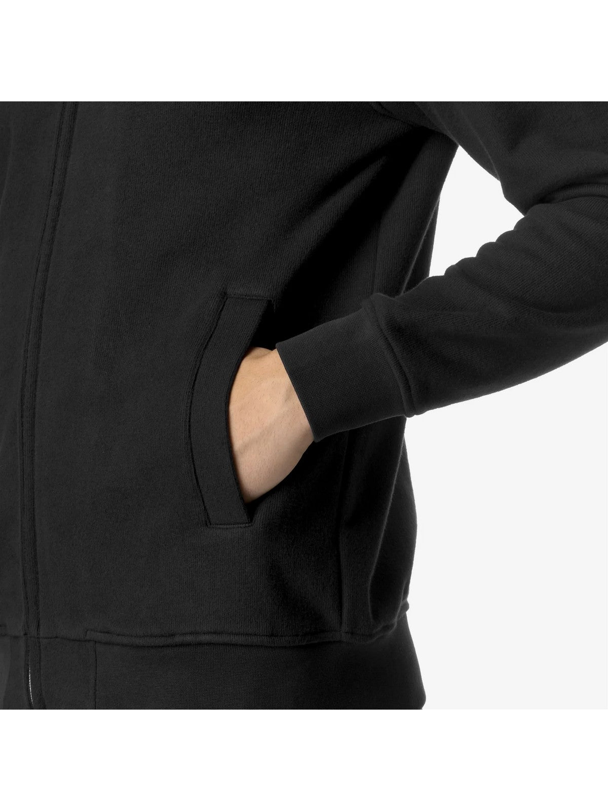 K-WAY Felpa Uomo ANTHONY HEAVY FLEECE K8133IW USY Nero gioboutiqueweb