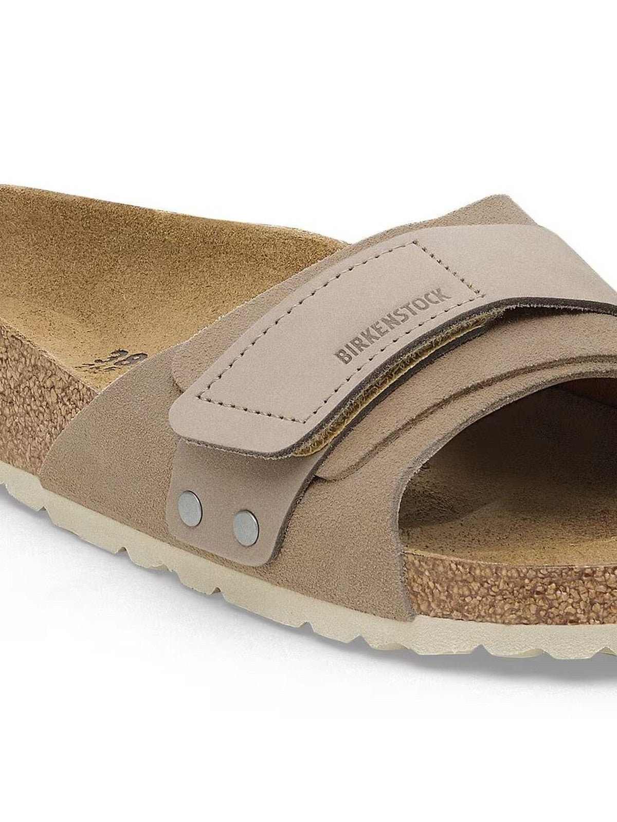 BIRKENSTOCK Sandalo Unisex adulto Oita taupe, Suede Leather/Nubuck 1028056 Beige
