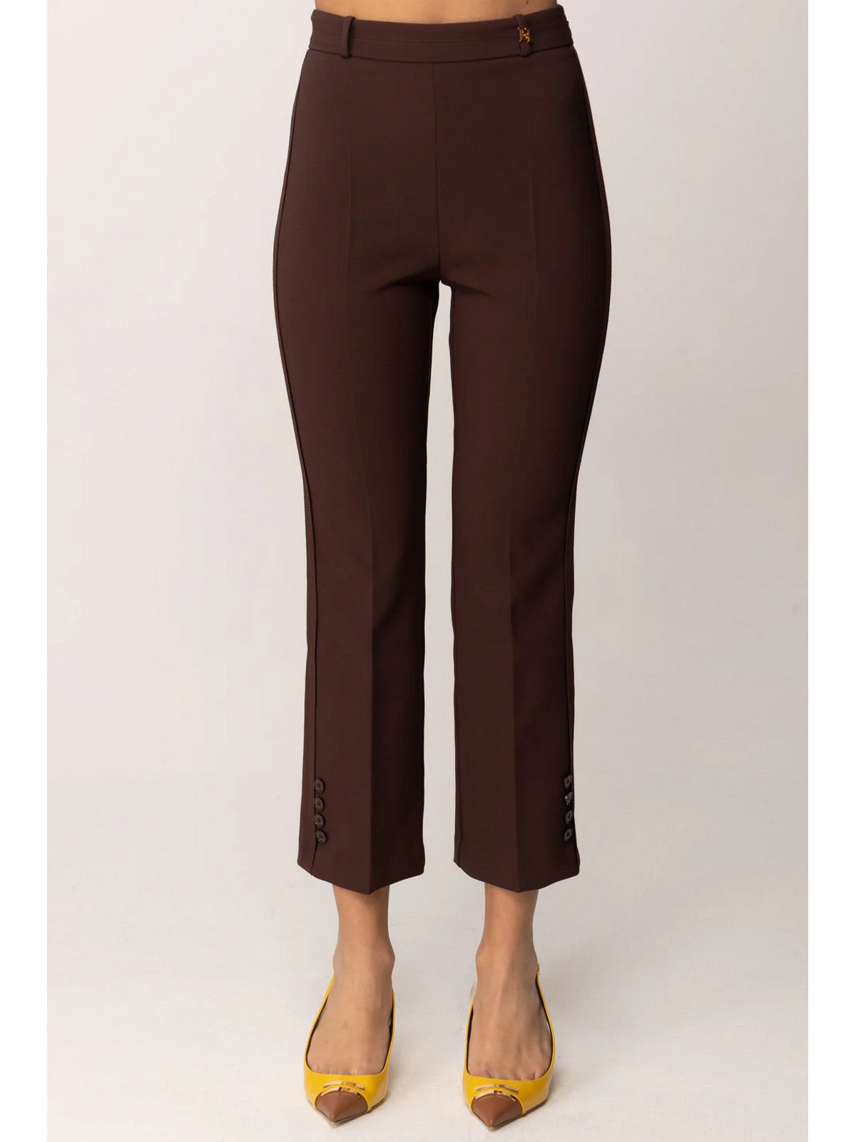 ELISABETTA FRANCHI Pantalone Donna PA16861E2 644 CACAO