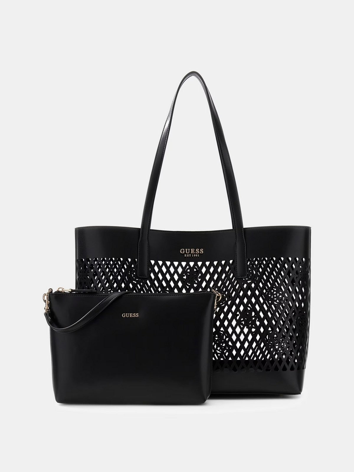 GUESS Borsa Donna LETTY 2 IN 1 TOTE HWPG99 11240 BLA BLACK