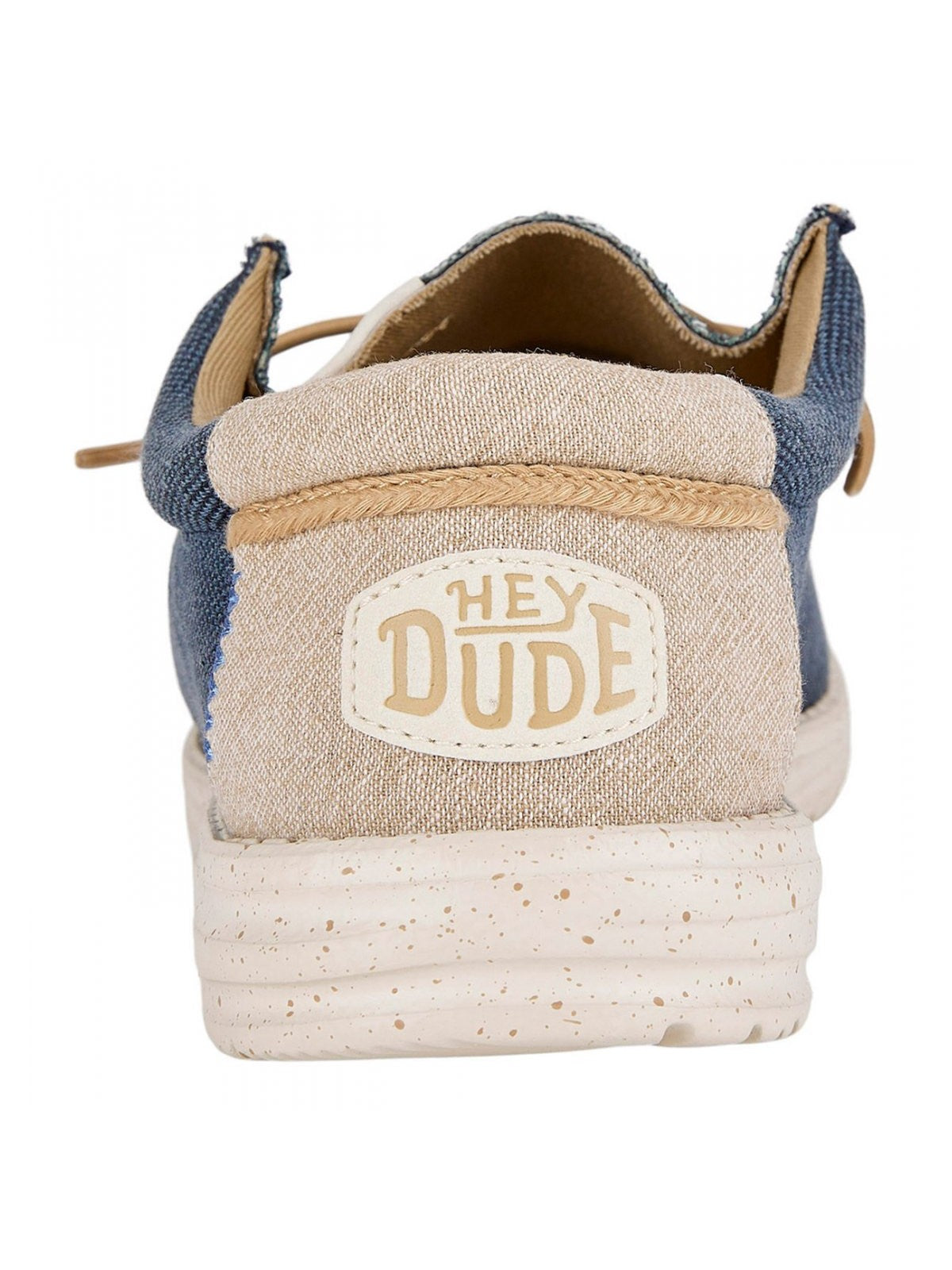 HEY DUDE Mocassino Uomo Wally Coastline Jute HD.40952 410 NAVY gioboutiqueweb