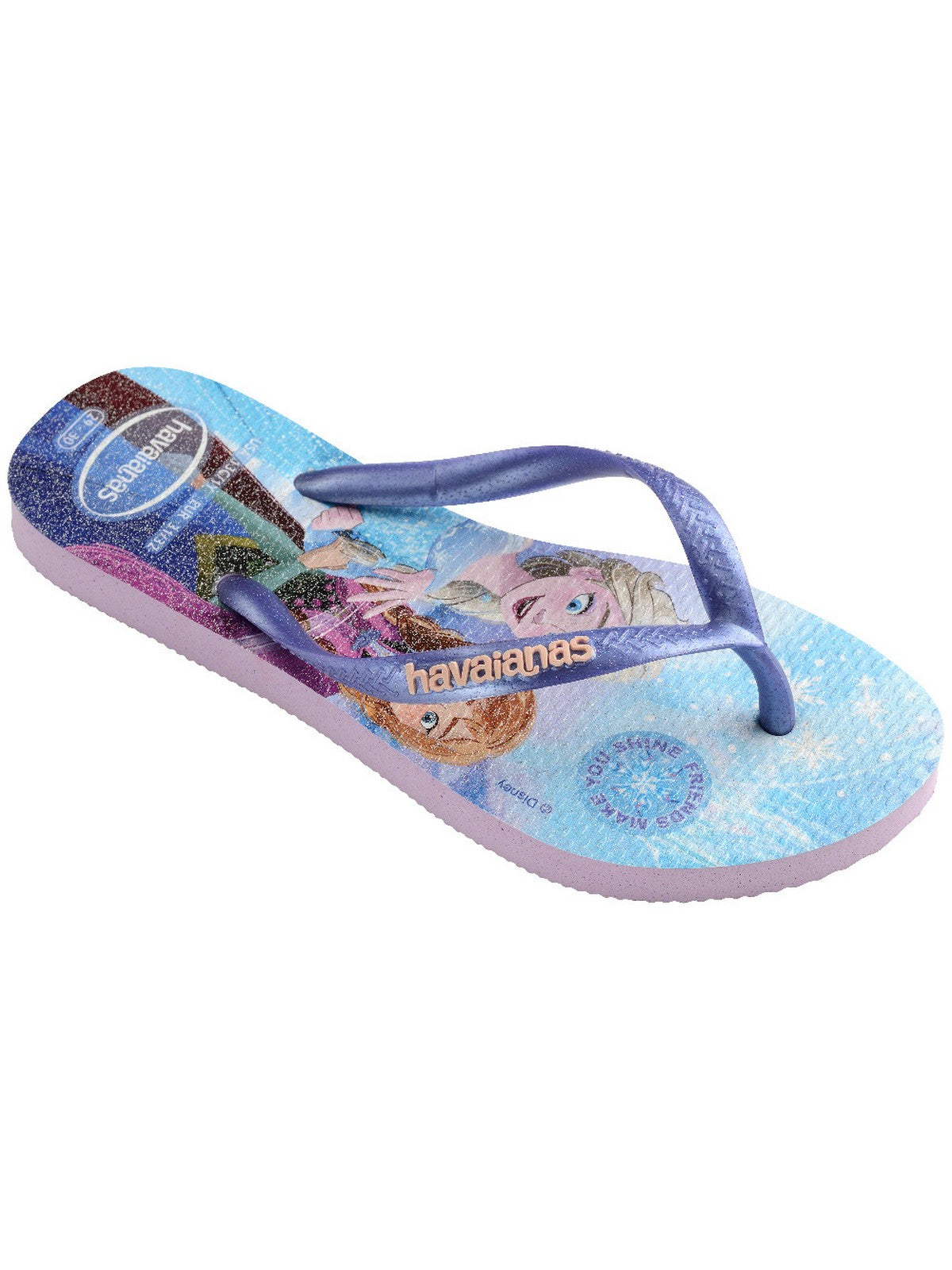 HAVAIANAS Infradito Bambine e ragazze Hav. Kids slim princess 4123328.0397 Viola gioboutiqueweb