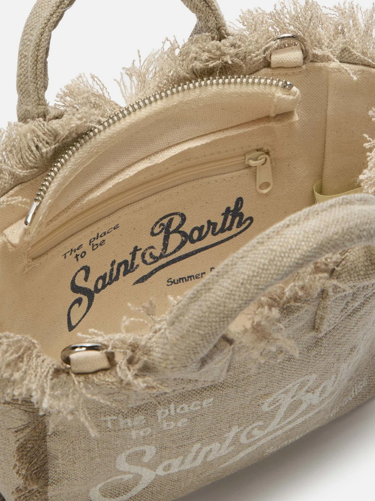 MC2 SAINT BARTH Borsa Donna VANITY MINI LINEN 01139L LINEN 11 BEIGE