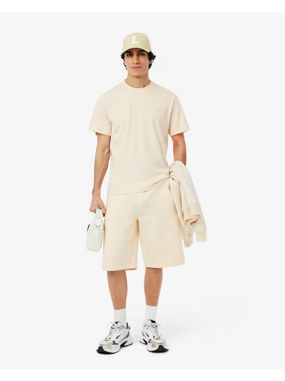 LACOSTE T-shirt Uomo TH5931 056 BEIGE