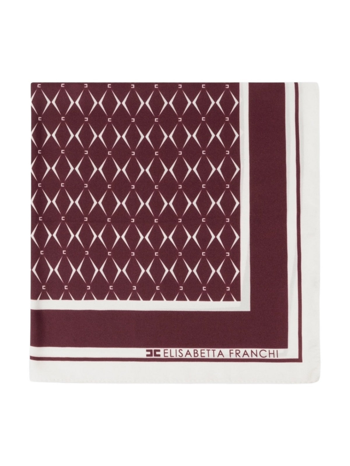ELISABETTA FRANCHI Foulard Donna FO02L46E2 CI8 Rosso gioboutiqueweb