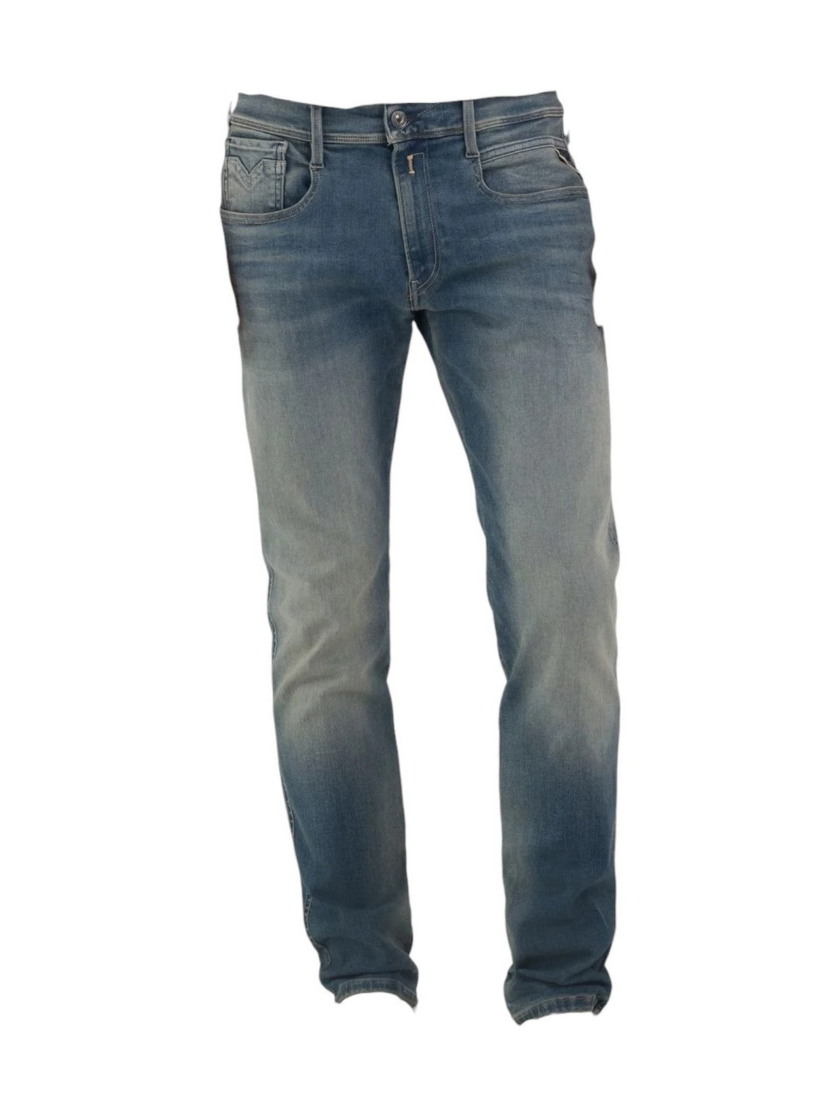 REPLAY Jeans Uomo ANBASS M914E000661523 009 MEDIUM BLUE