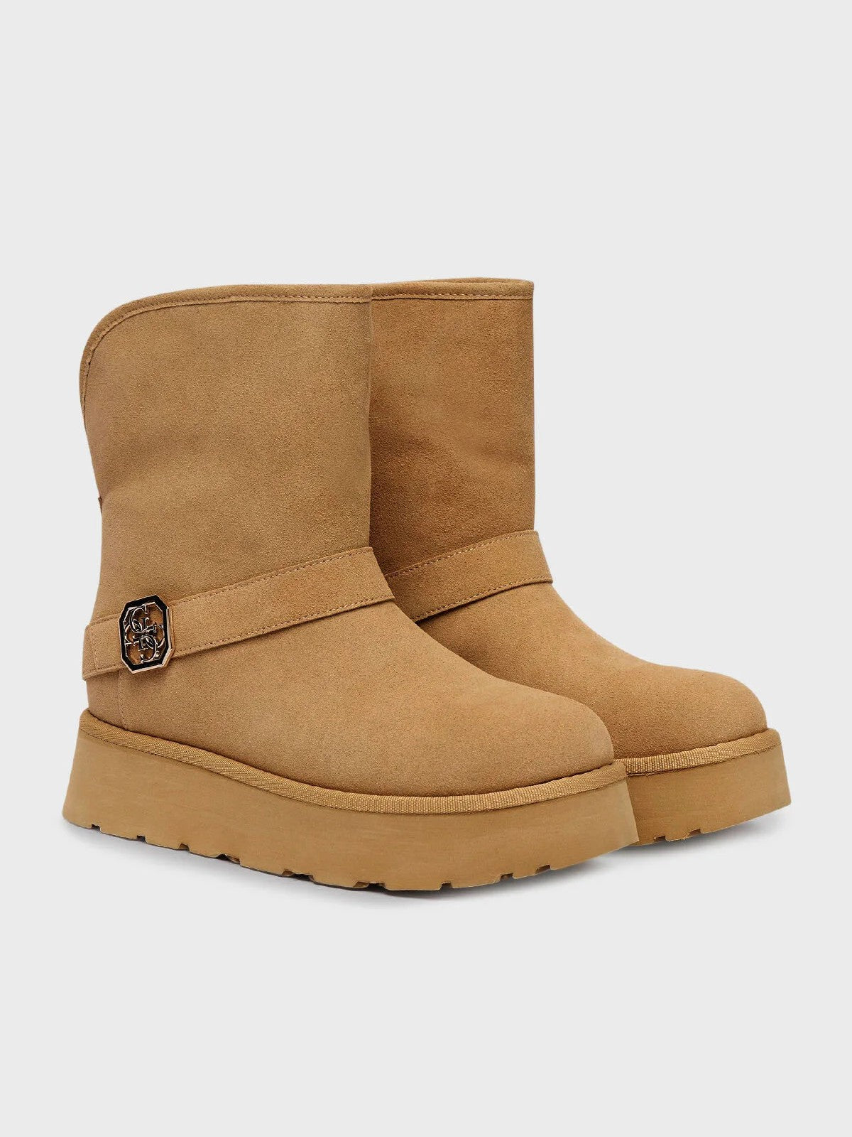 GUESS Stivali e Stivaletti Donna DOLSAY2 FLFDOL ESU10 COGNA COGNAC