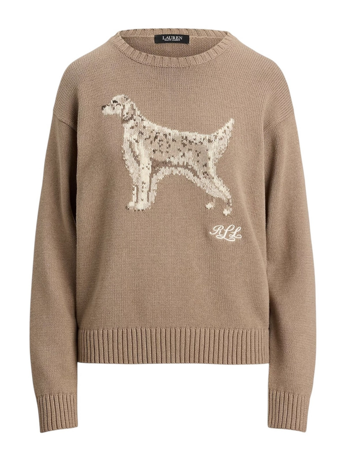 LAUREN RALPH LAUREN Maglione Donna RIEDNEE-LONG SLEEVE-PULLOVER 200979654 001 ADIRONDACK HEATHER MULTI