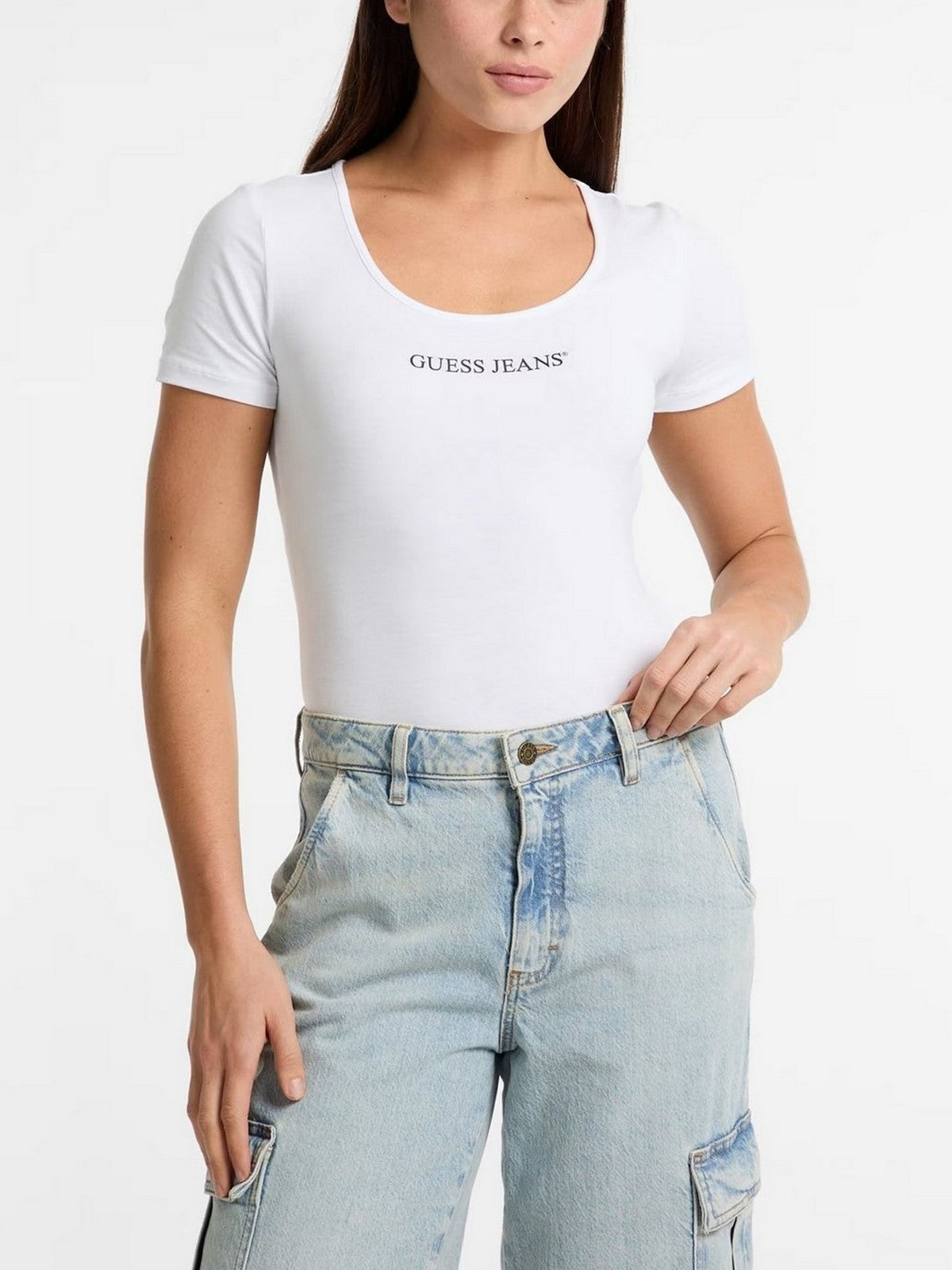 GUESS Body Donna GJ SL BODYSUIT W5GP25 J1314 G011 PURE WHITE