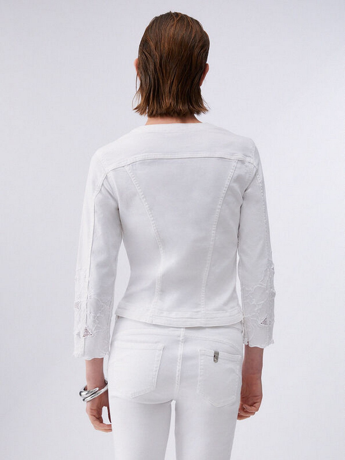 LIU JO WHITE Giubbino Donna WA6262T367A P9255 Bco ottico ric.flowe