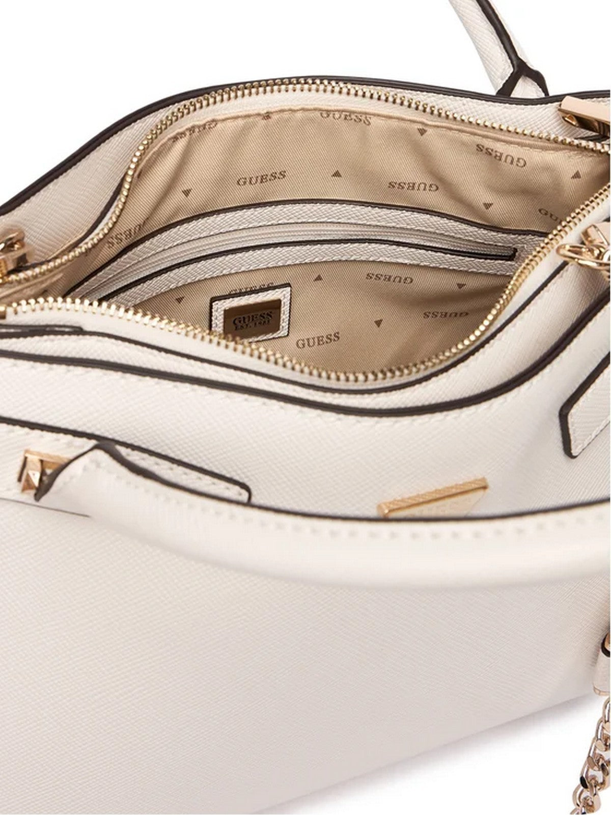 GUESS Borsa Donna SERENOVA GIRLFRIEND SATCHEL HWZG80 91060 OFF off white