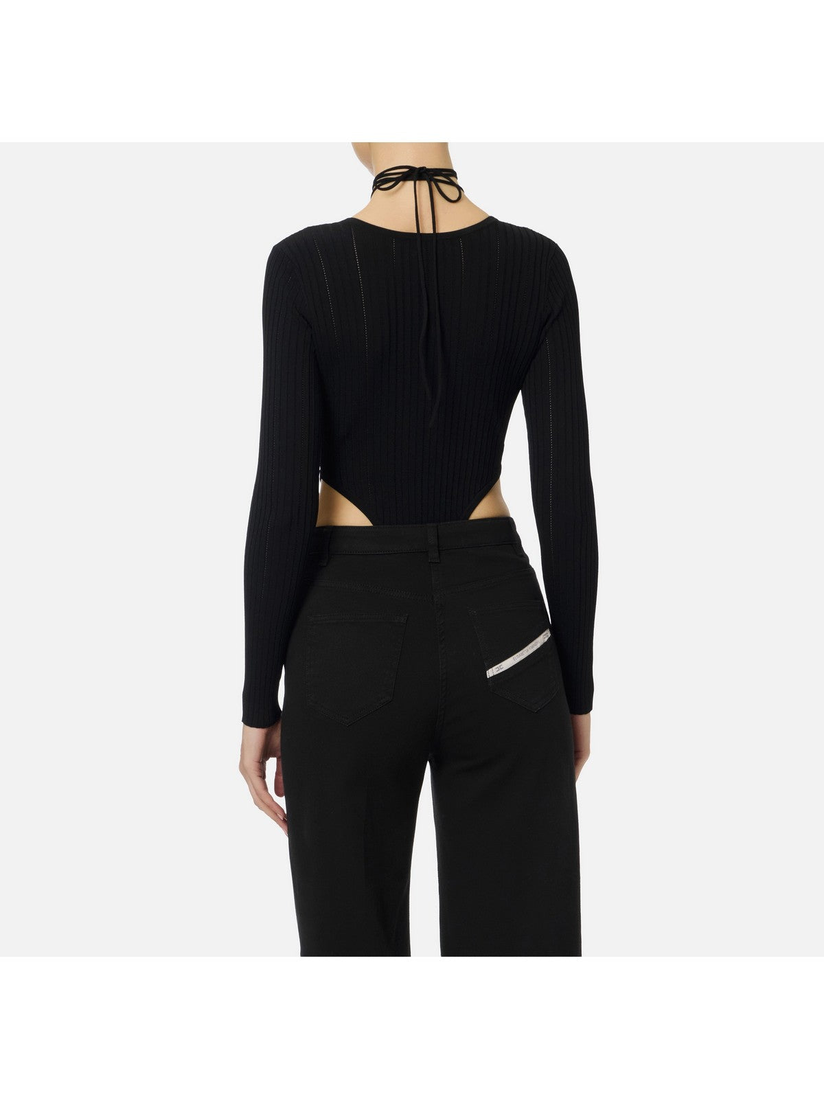 ELISABETTA FRANCHI Body Donna BK83S61E2 110 Nero