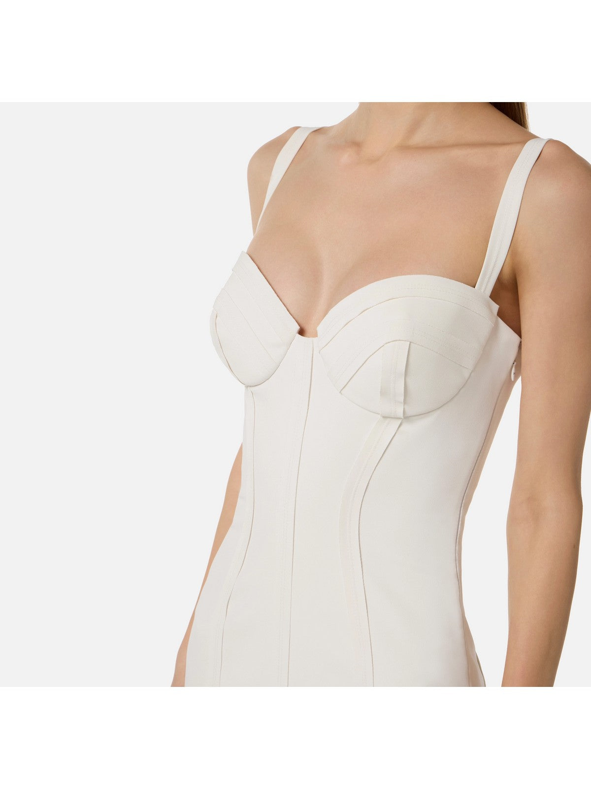 ELISABETTA FRANCHI Abito Donna AB91861E2 360 Avorio