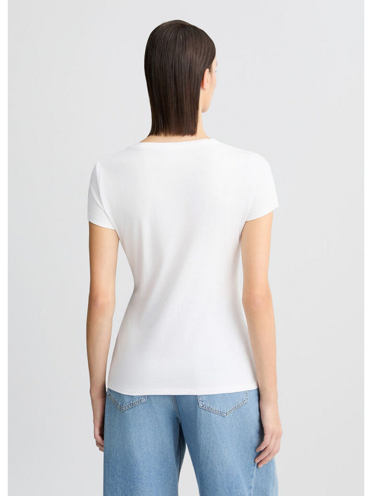 LIU JO WHITE T-shirt Donna WA5362JS923 M9569 Bianco gioboutiqueweb