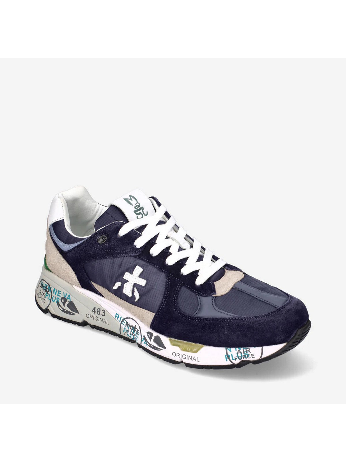 PREMIATA Sneaker Uomo MASE VAR 5684 Blu gioboutiqueweb